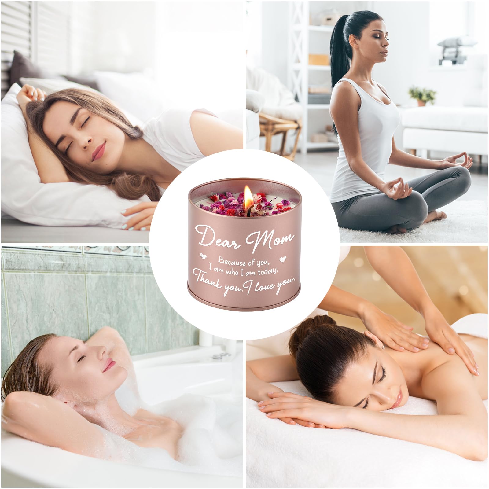 BLUMUZE Mom Gift for Birthday, Mothers Day Gifts 9oz Lavender Scented Candle for Mom, Candles Gifts Blumuze buy supplements canada