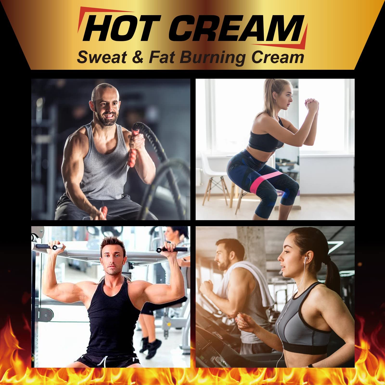 REBODUM Hot Sweat Cream, Fat Burning Cream for Belly Natural Weight Loss Cream Weight Loss REBODUM buy supplements canada