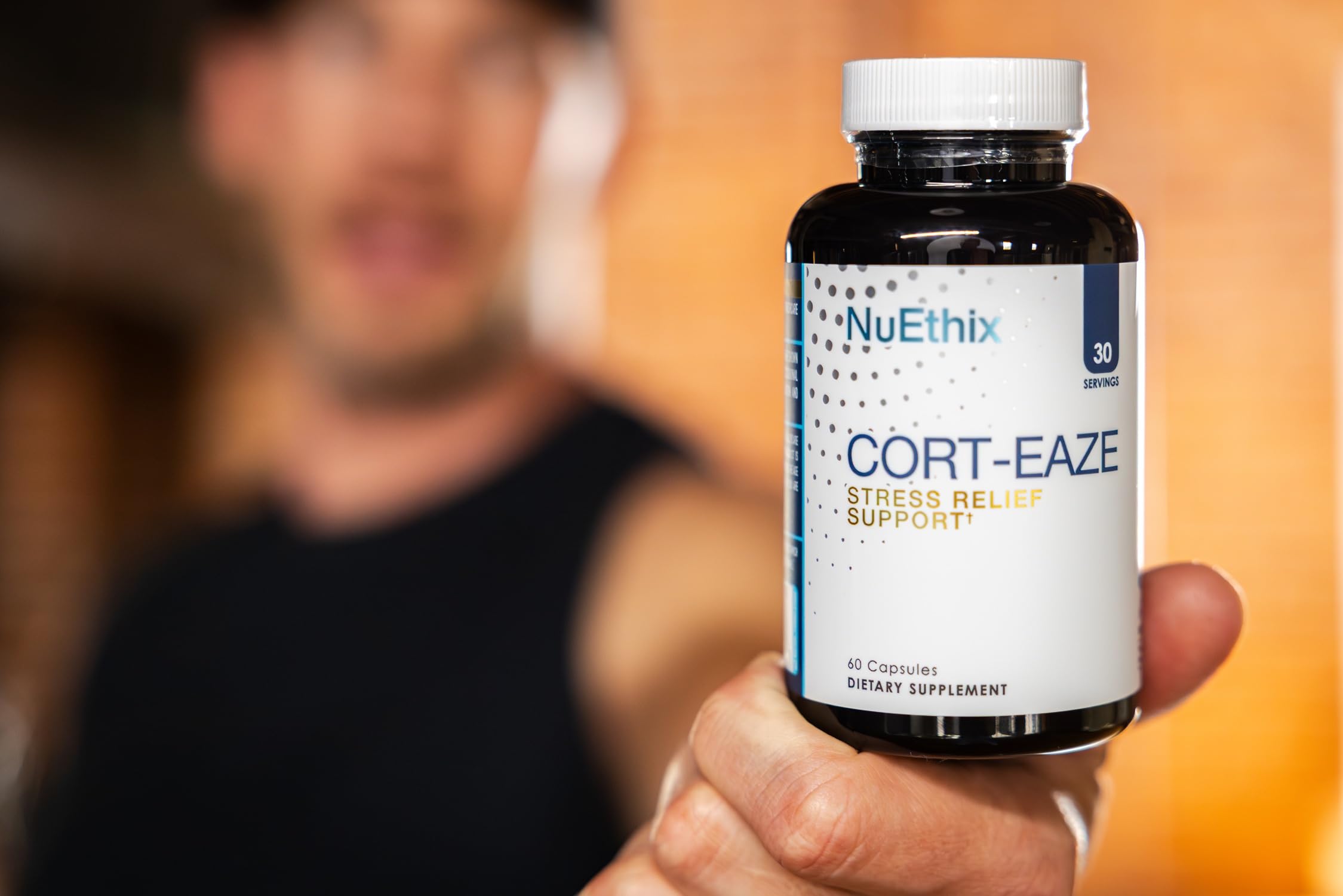 NuEthix Formulations Cort-Eaze - Cortisol Supplement - Health Support Supplement with Ashwagandha, L-Theanine & Rhodiola Rosea - Relaxation and Deep Sleep, 60 Capsules, 30 Servings NuEthix Formulations buy supplements canada