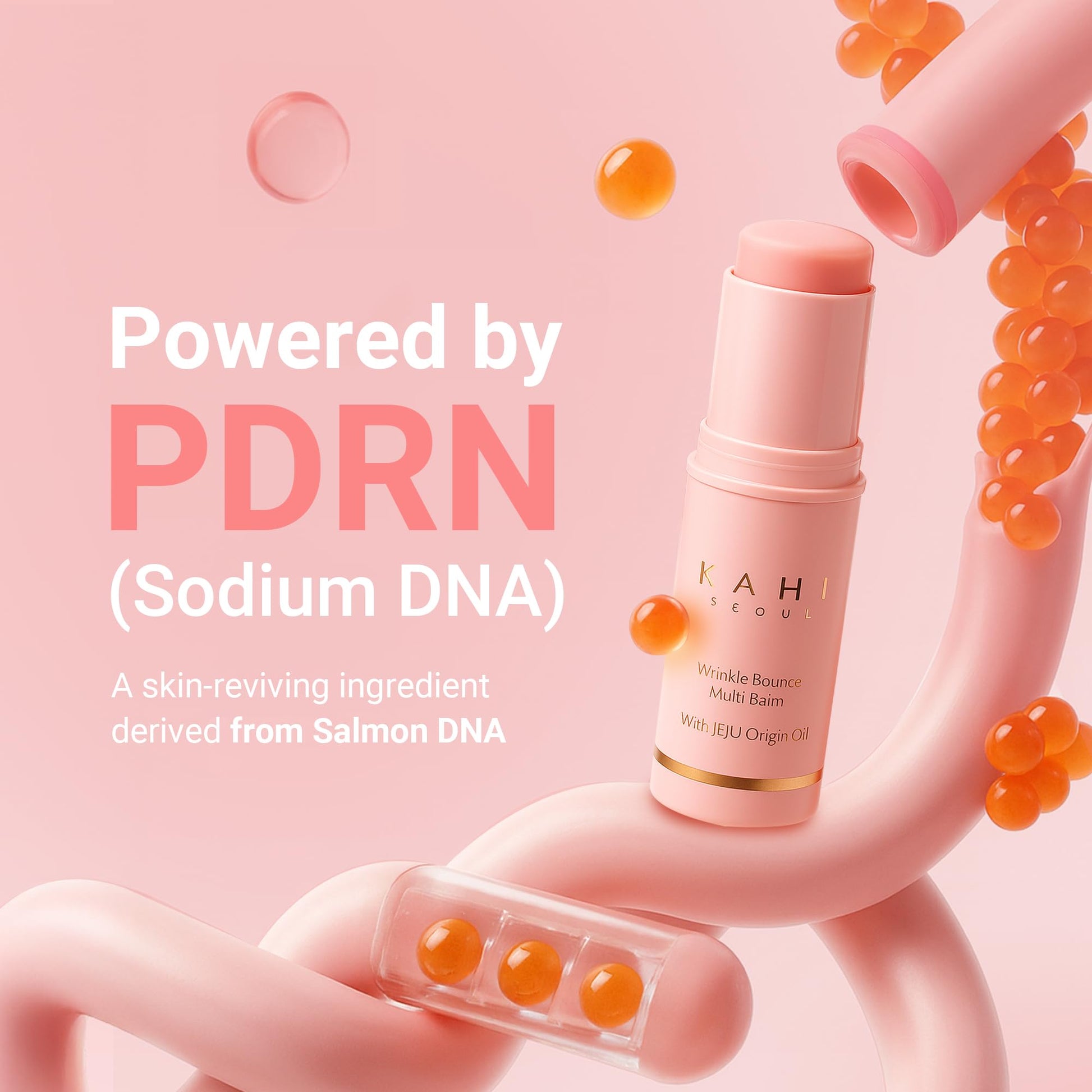 KAHI Wrinkle Bounce Multi Balm Stick | PDRN Collagen Wrinkle Stick | Korean Skin Care |All-in-One Hydrating Lip Balm Eye Cream Neck Cream Make Up Base & Face Mist Moisture Balm KAHI buy supplements canada