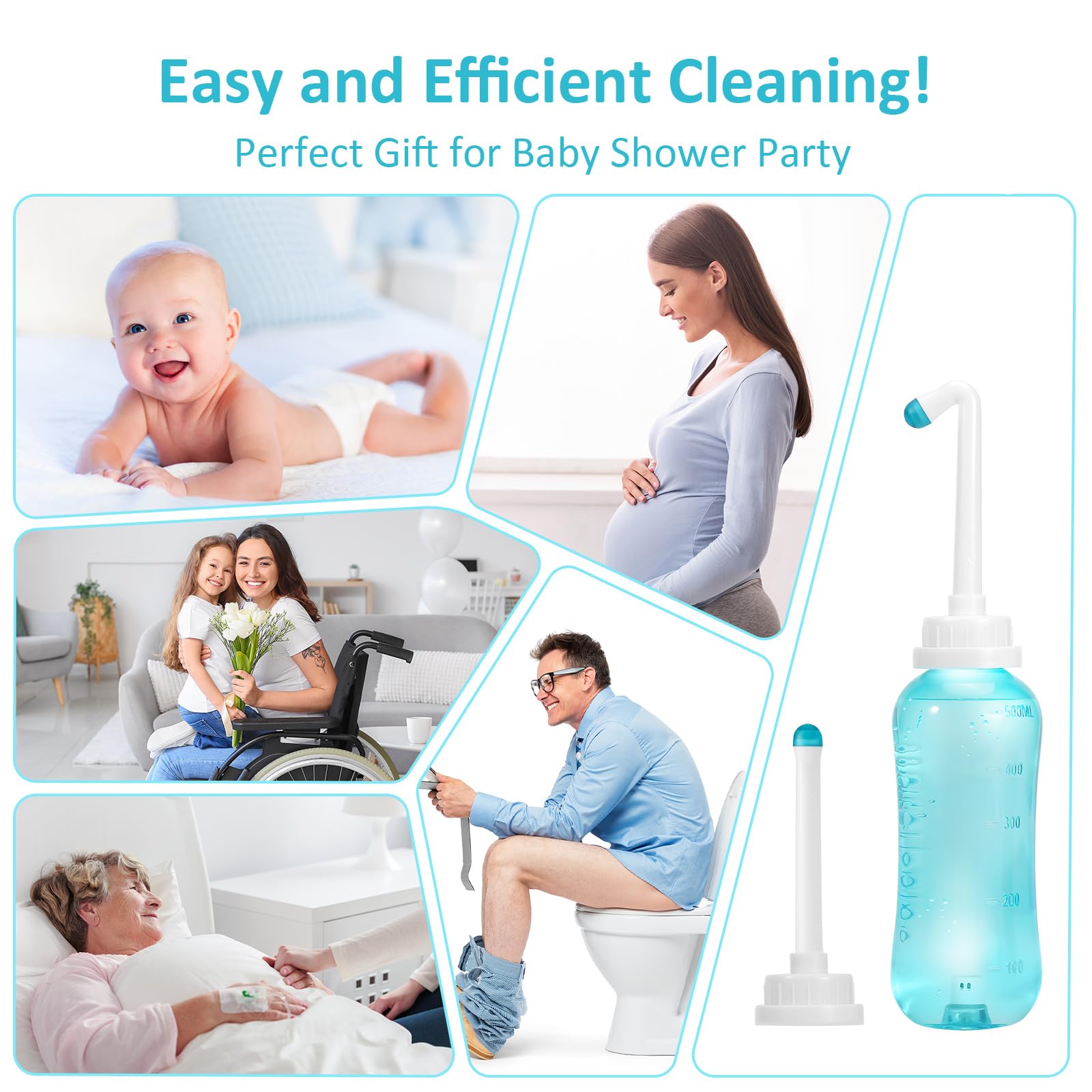 Peri Bottle Zitrads, Squeeze-Free Portable Bidet for Postpartum Essentials, Peri Bottles Zitrads buy supplements canada