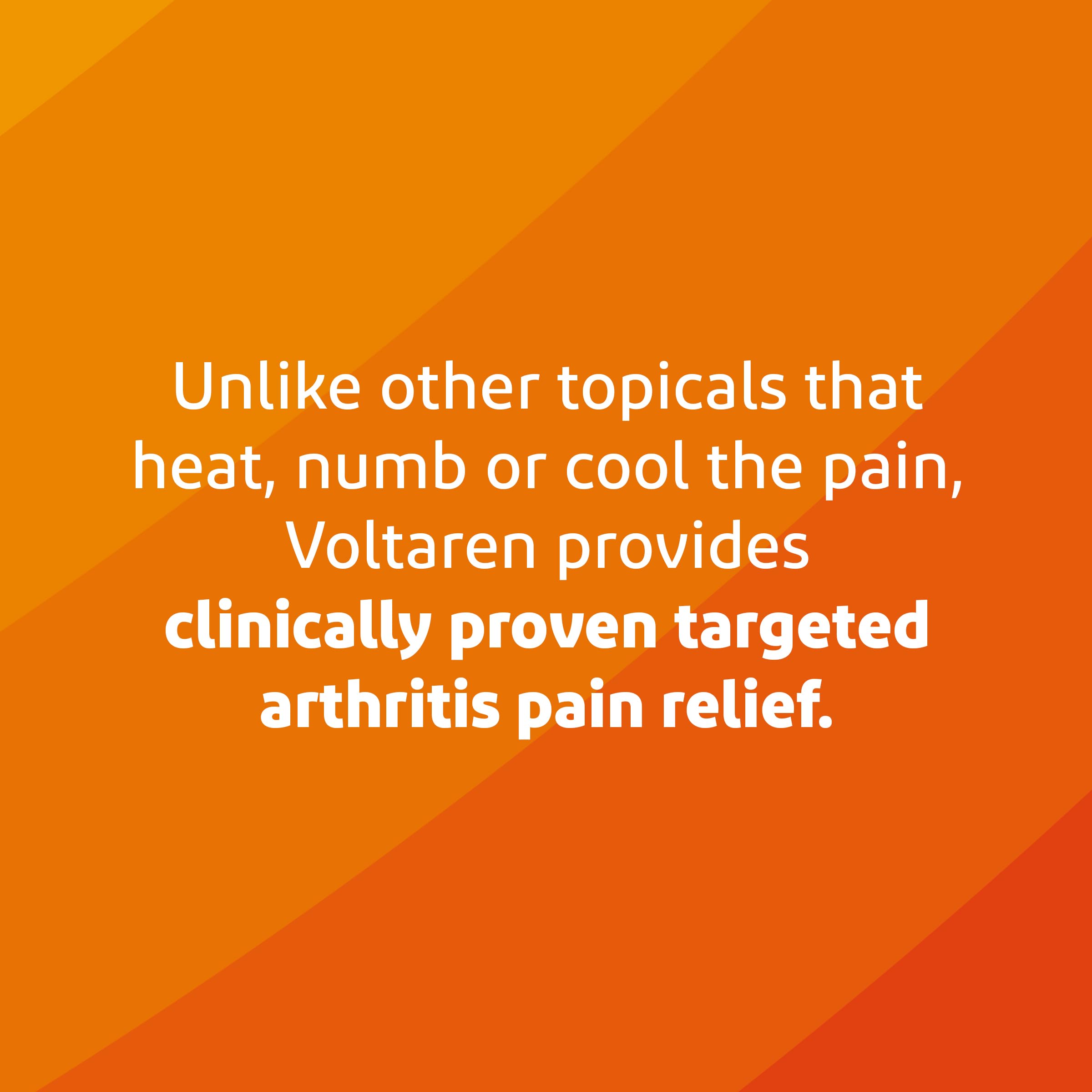 Voltaren Arthritis Pain Gel for Powerful Topical Arthritis Pain Relief with Diclofenac - NEW Easy Open Cap - 100 g x 2 Voltaren buy supplements canada