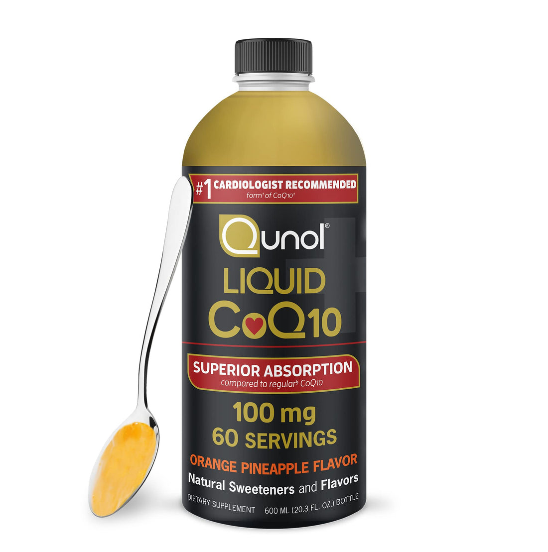 Qunol Liquid CoQ10 100mg, Superior Absorption Natural Supplement Form of Coenzyme Qunol buy supplements canada