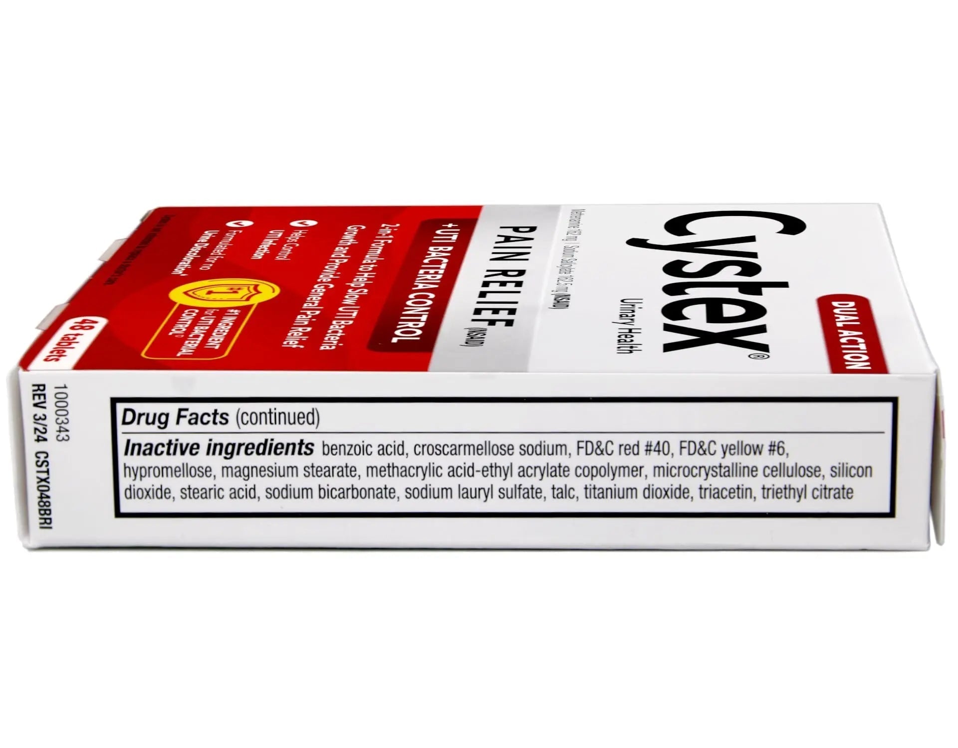 Cystex Plus Urinary Pain Relief Tablets 48 Tablets Cystex buy supplements canada
