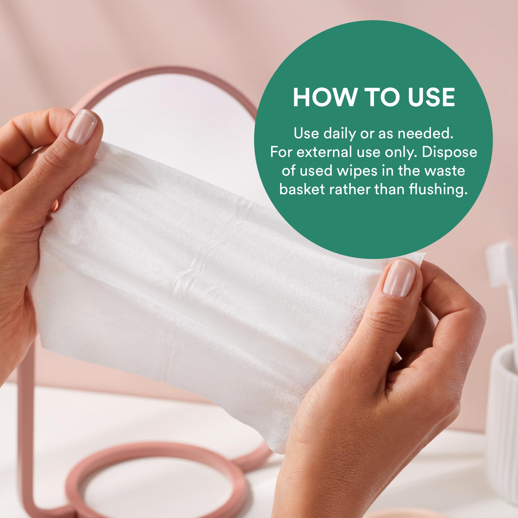 Love Wellness pH Balancing Wipes for Women | Feminine Hygiene for Cleansing with Aloe Vera Love Wellness buy supplements canada