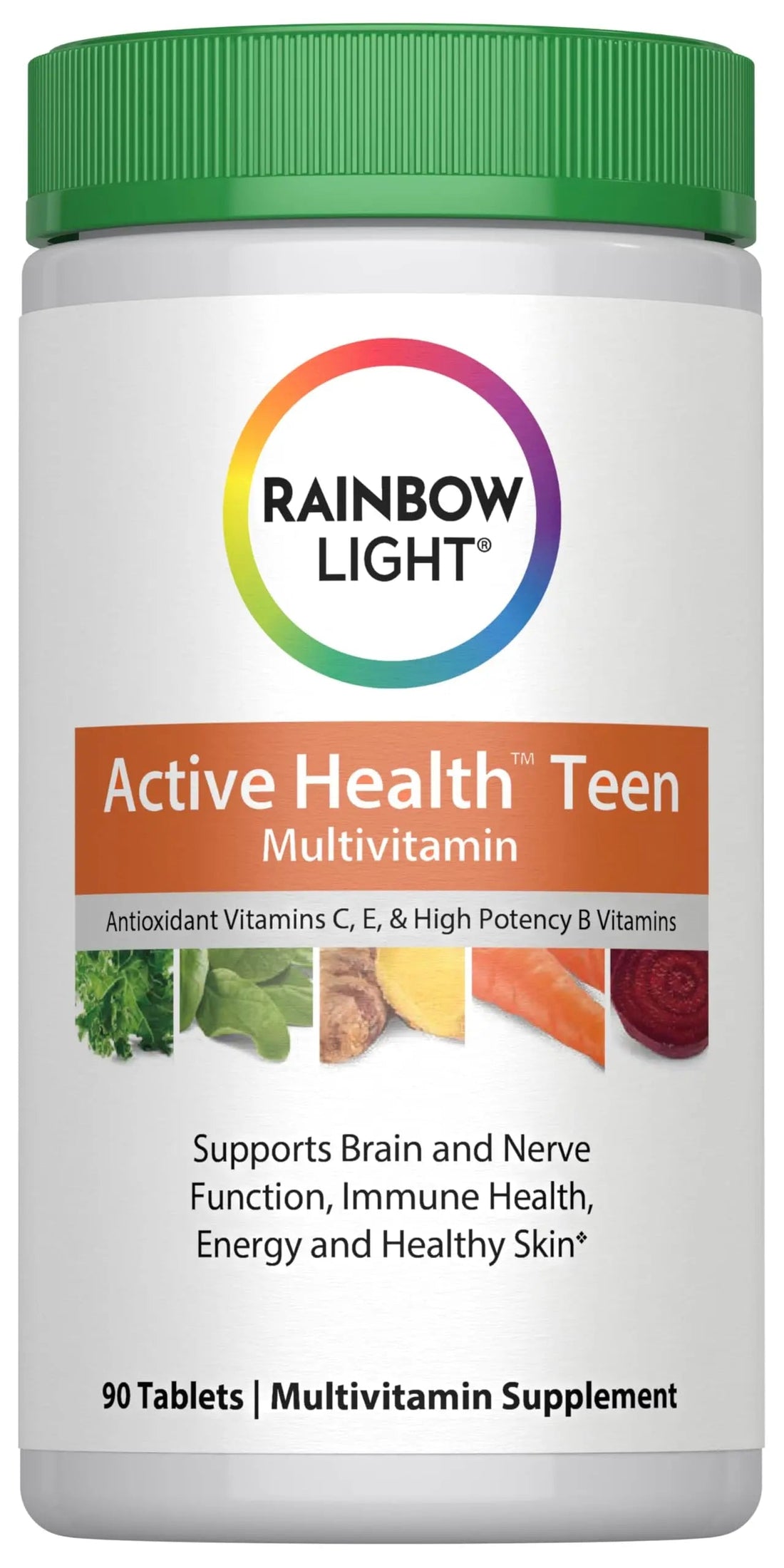 Rainbow Light Multivitamin for Teens, Vitamin C, Zinc, & B Complex, Supports Brain Health, Nerve Function Rainbow Light buy supplements canada