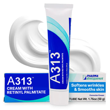 A313 French Pharmacy Vitamin A (Retinoids) Lightweight Face Cream for Anti-Aging, Reduce Wrinkles, Prevents Acne Breakouts A313 buy supplements canada