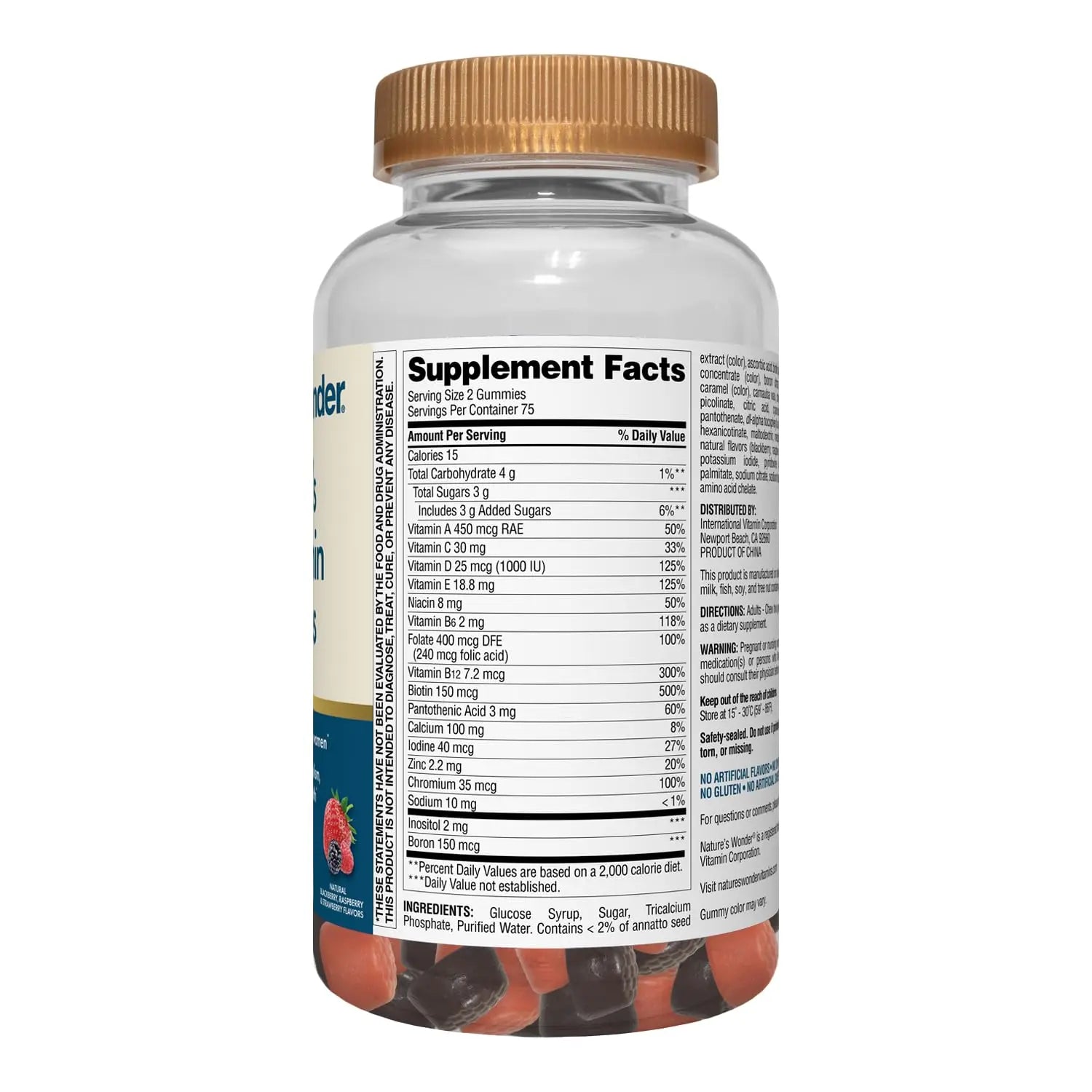 Nature's Wonder Women's Multivitamin Gummies, Supports Energy, Metabolism, Bone and Immune System Health Nature's Wonder buy supplements canada