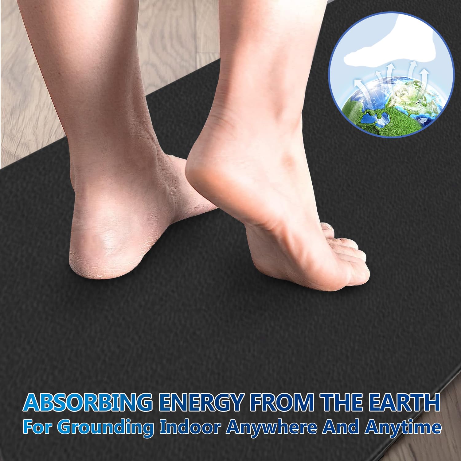 Grounding Mat for Bed, Desk, Floor, Grounding Pad for Better Sleep, Health, Pain Relief, Grounding Mat MEIMING buy supplements canada