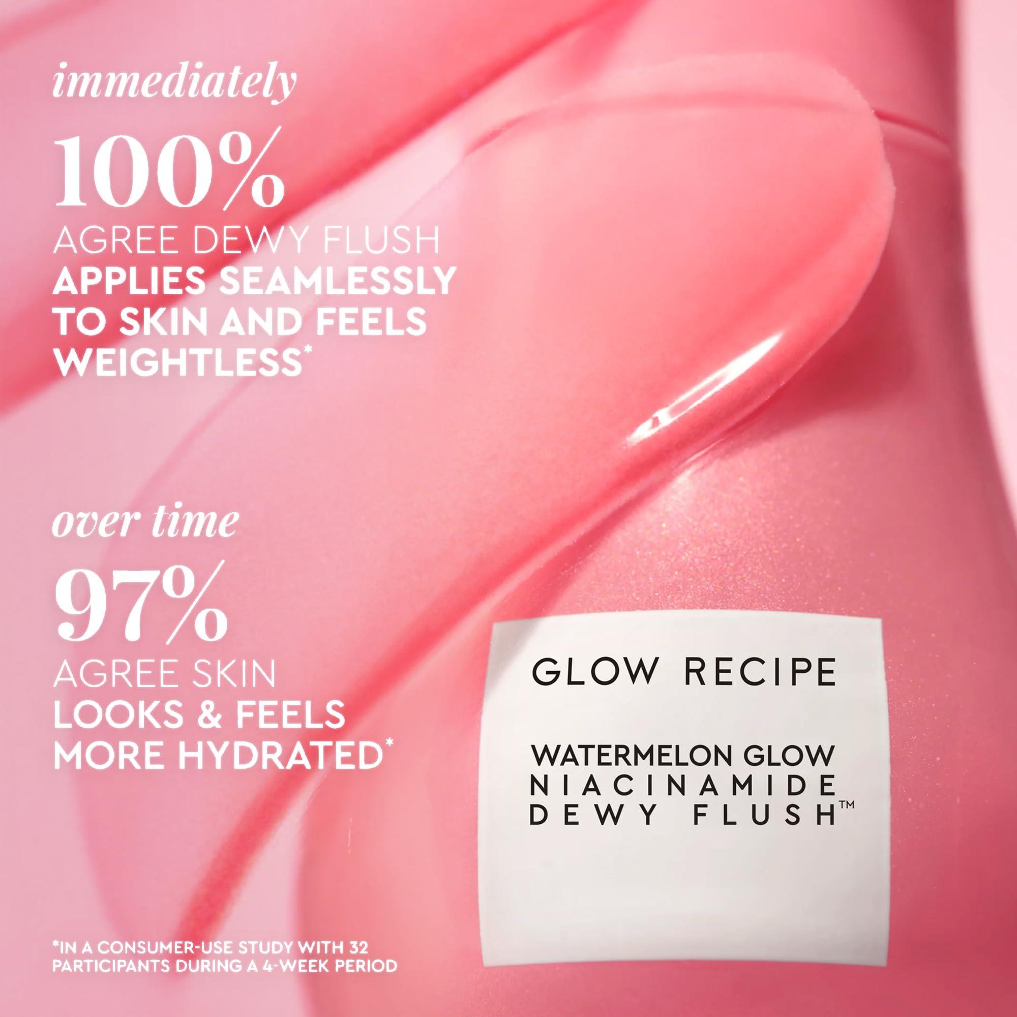 Glow Recipe Niacinamide Dewy Flush Tinted Liquid Blush Serum - Glowy Blush for Cheeks to Smooth, Hydrate & Brighten - Liquid Korean Makeup with Buildable Soft Pink Tint - Watermelon Flush (0.4 oz) Glow Recipe buy supplements canada