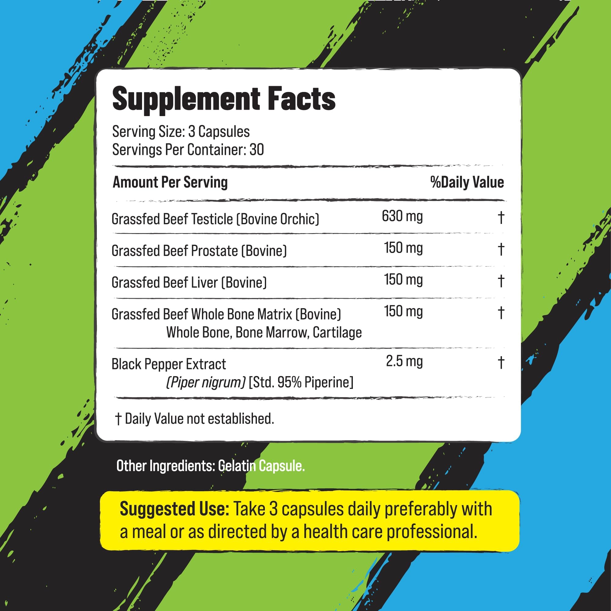 Grass Fed Beef Organ Supplement for Men - Male Optimization Pills - 6 Vital Beef Organs to Drive Prostate Health & Peak Performance, Made in USA, 90 Capsules (2 Pack) PRIMAL FURY buy supplements canada