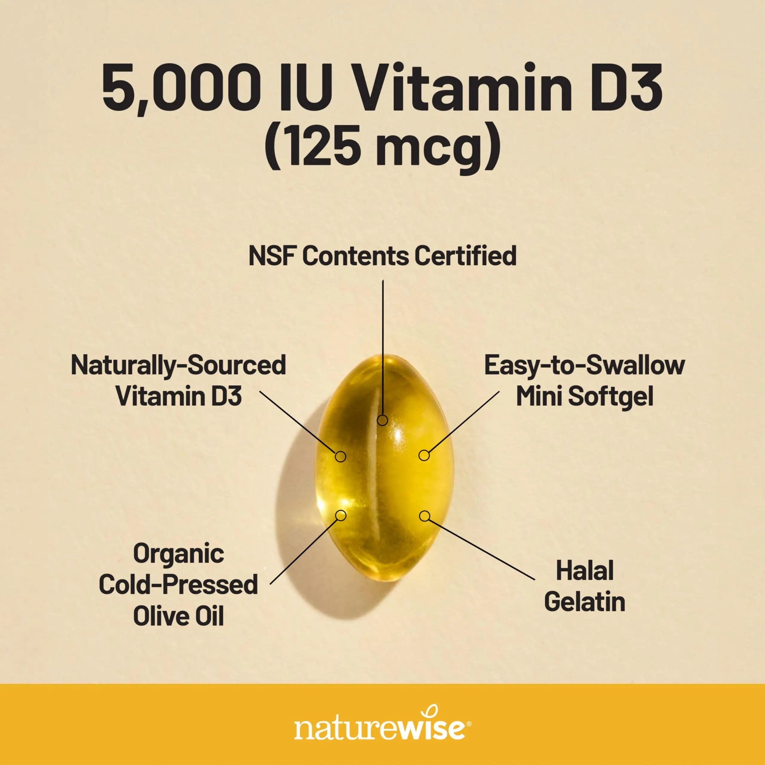 NatureWise [1 Multivitamin for Women Stress Support & Natural Minerals - 60 Capsules[30-Day Supply] + [1] Vitamin D3 5000iu + Organic Olive Oil - 30 Mini Softgels[30-Day Supply] NatureWise buy supplements canada