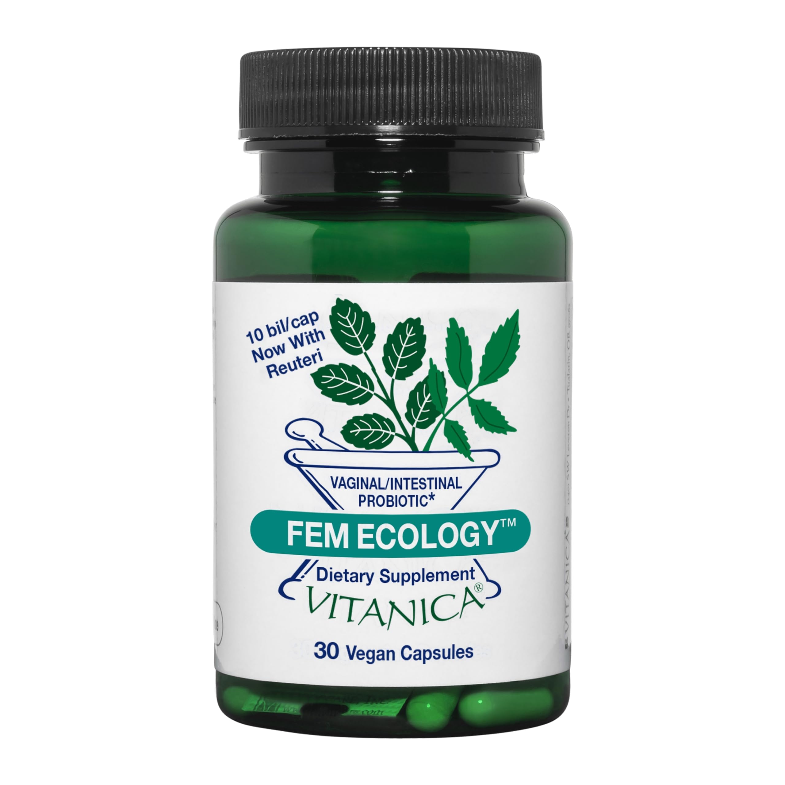 Vitanica FemEcology, Vaginal and Intestinal Probiotic Support, Vegetarian, 30 Capsules Vitanica buy supplements canada