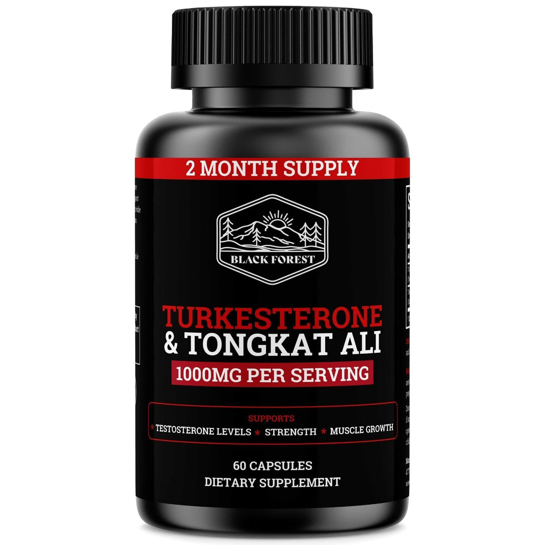 Black Forest Turkesterone Tongkat Ali Supplement 1000mg per Serving (Max Purity 95%) Turkesterone Supplement for Men (Tongkat Ali for Men Longjack 200:1) Similar to Tongkat Ali Fadogia Agrestis Black Forest buy supplements canada