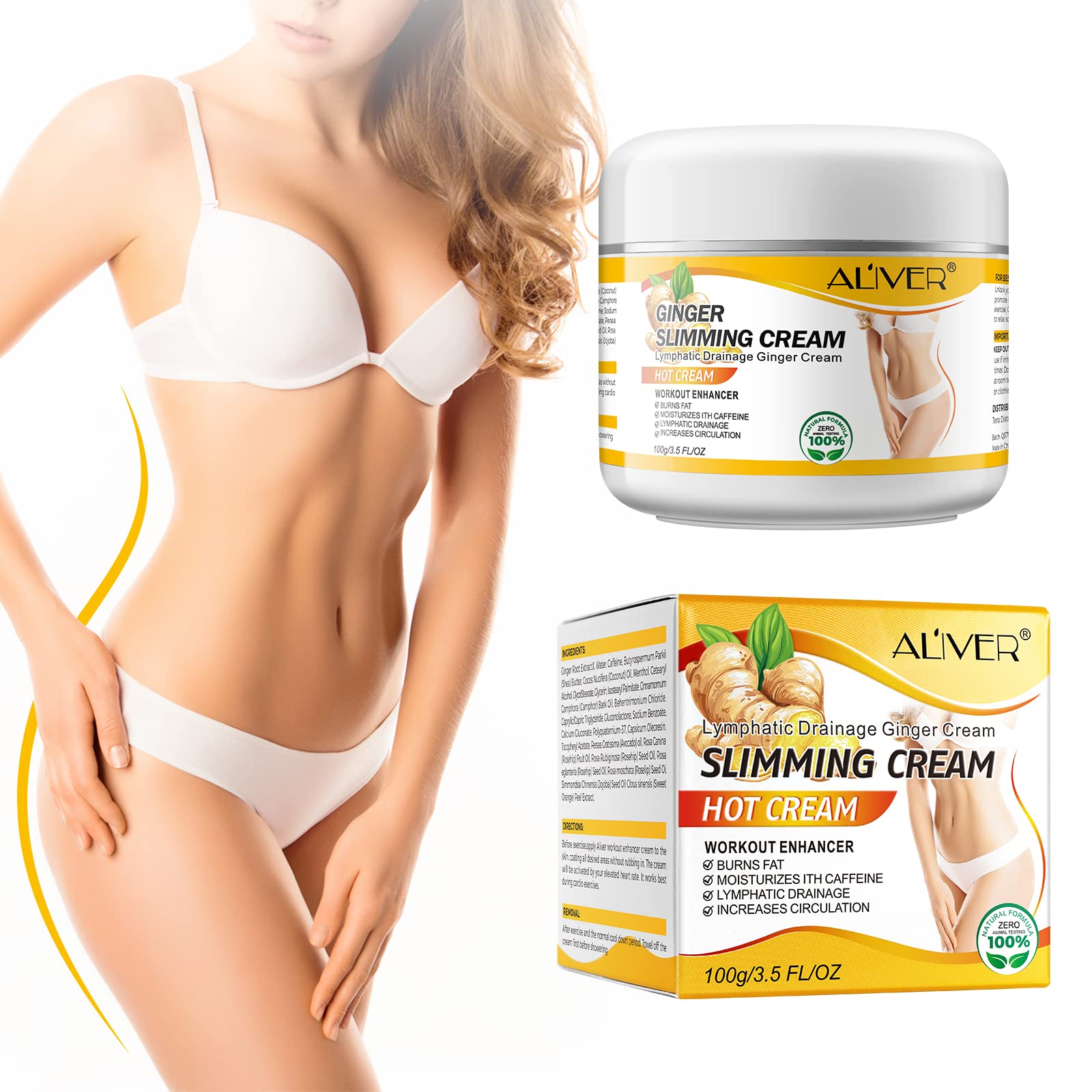 VOGSIG Anti Cellulite Slimming Cream Gel, Hot Cream, Ginger Fat Burning Weight Loss Full VOGSIG buy supplements canada