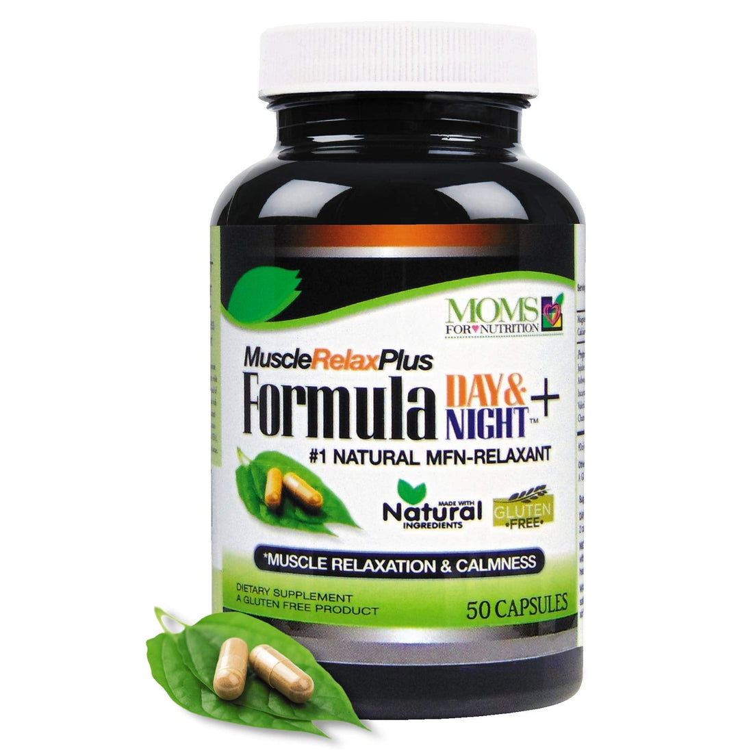 All Natural Muscle Relax Formula Plus - 50 Capsules - Daytime/Nighttime Natural Relaxant Moms For Nutrition buy supplements canada