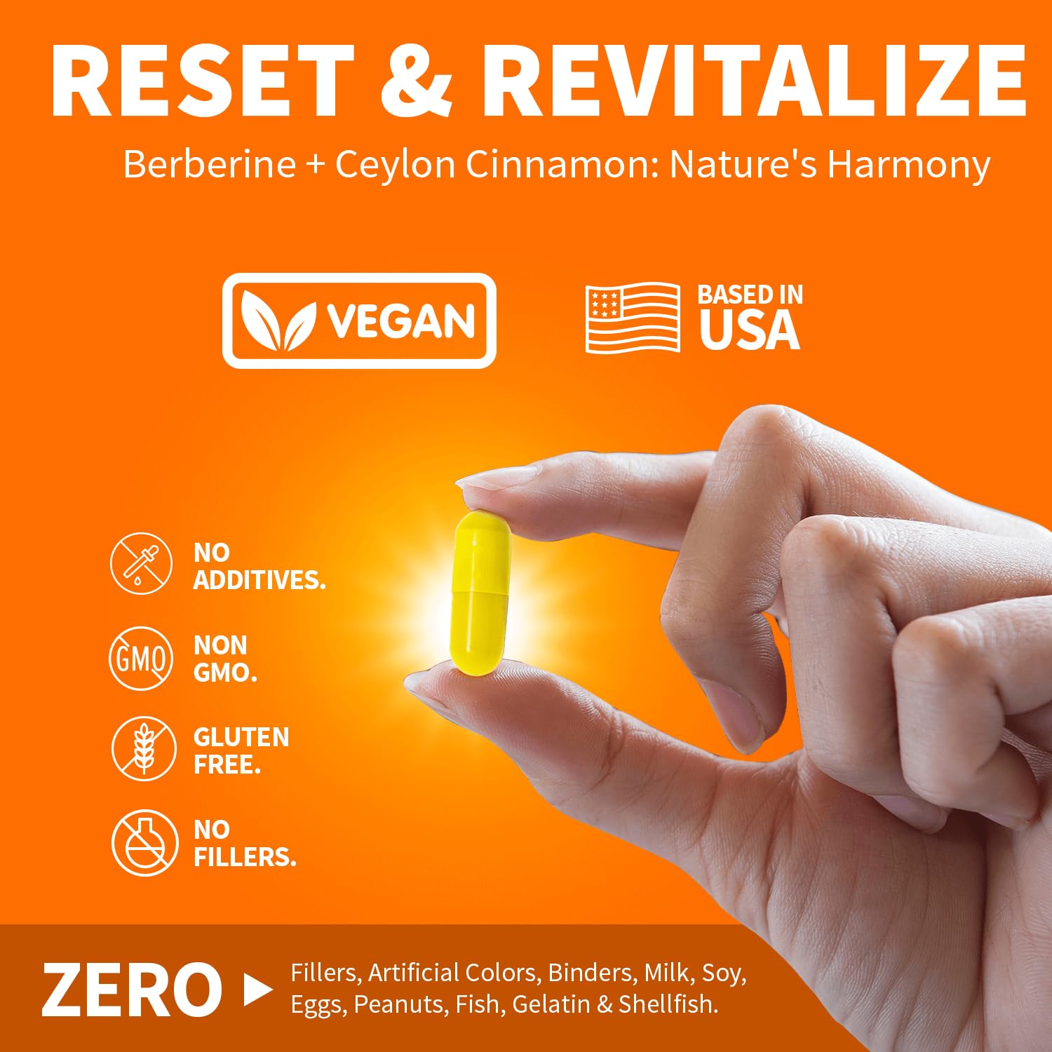 Clinical Grade Berberine Supplement 1500mg HCL Plus Ceylon Cinnamon Weight Managemen Clinical Nutra buy supplements canada