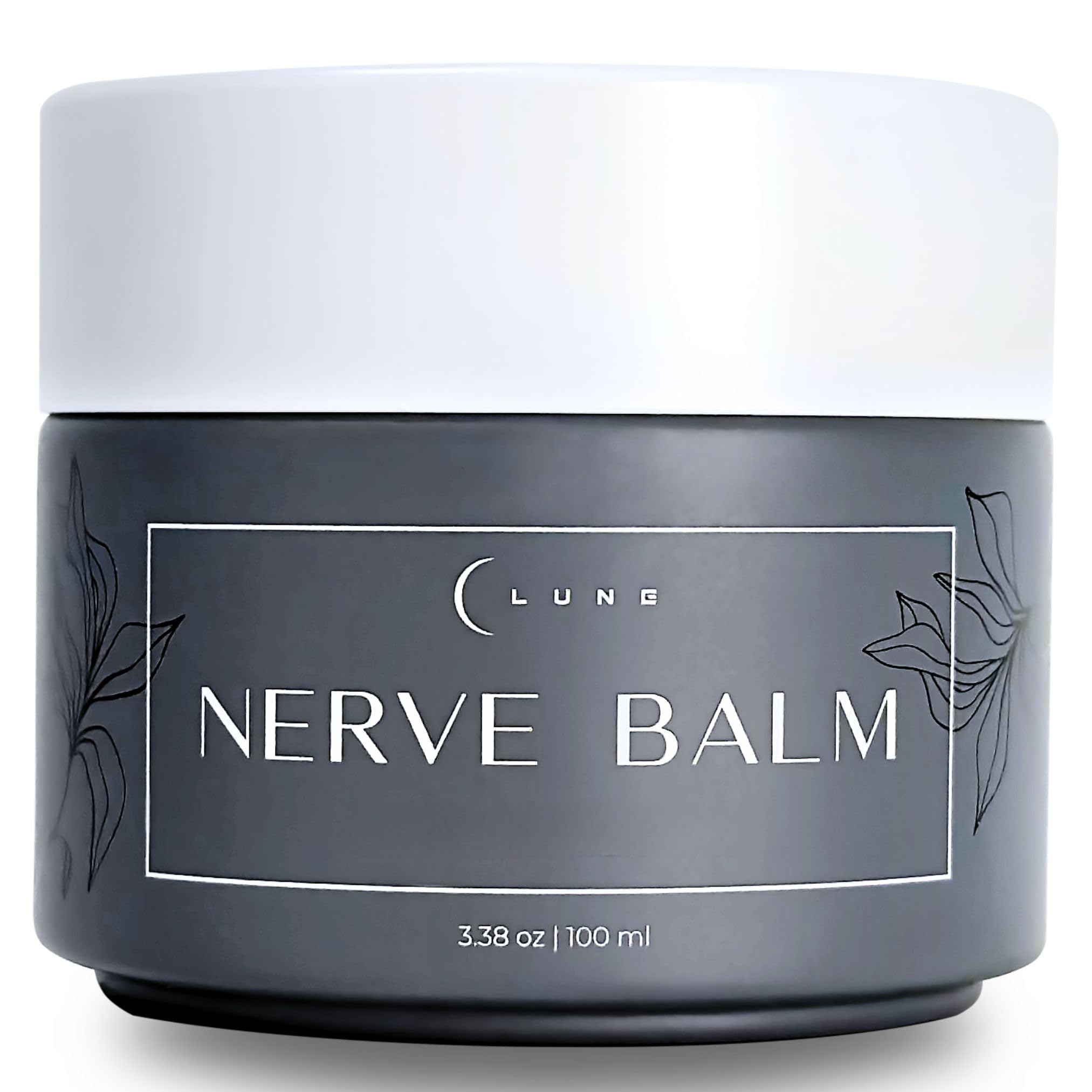 Lune Nerve Balm – Neuropathy Cream for Burning, Tingling & Numbness in Feet & Hands | Natural Nerve Pain Relief Cream with Arnica, Vitamin B6 & Magnesium | 3.4 oz Lune buy supplements canada