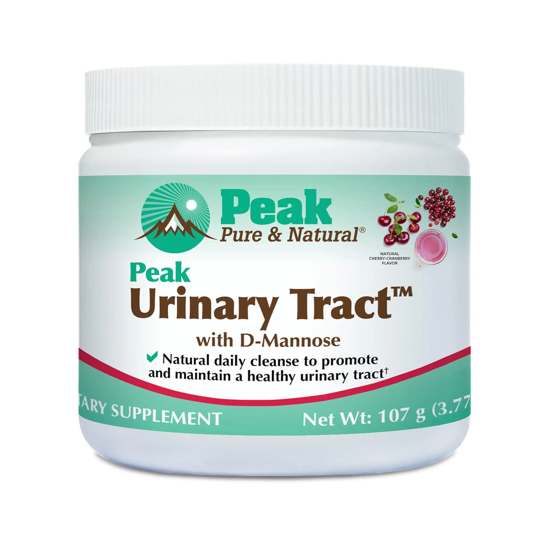 Peak Urinary Tract Supplement Powder - Cranberry and D-Mannose Powder with Juniper Berries and Probiotics for Urinary Tract Health, Ph Balance, UTI Defense - Vegan, Gluten Free (30 Day Supply) Peak Pure & Natural buy supplements canada
