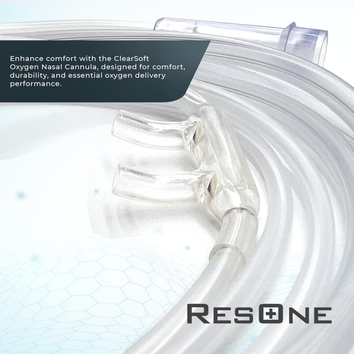ResOne Soft Nasal Cannula 5-Pack - Oxygen Cannula, Curved Prongs, 4Ft Crush-Resistant Tubing ResOne buy supplements canada
