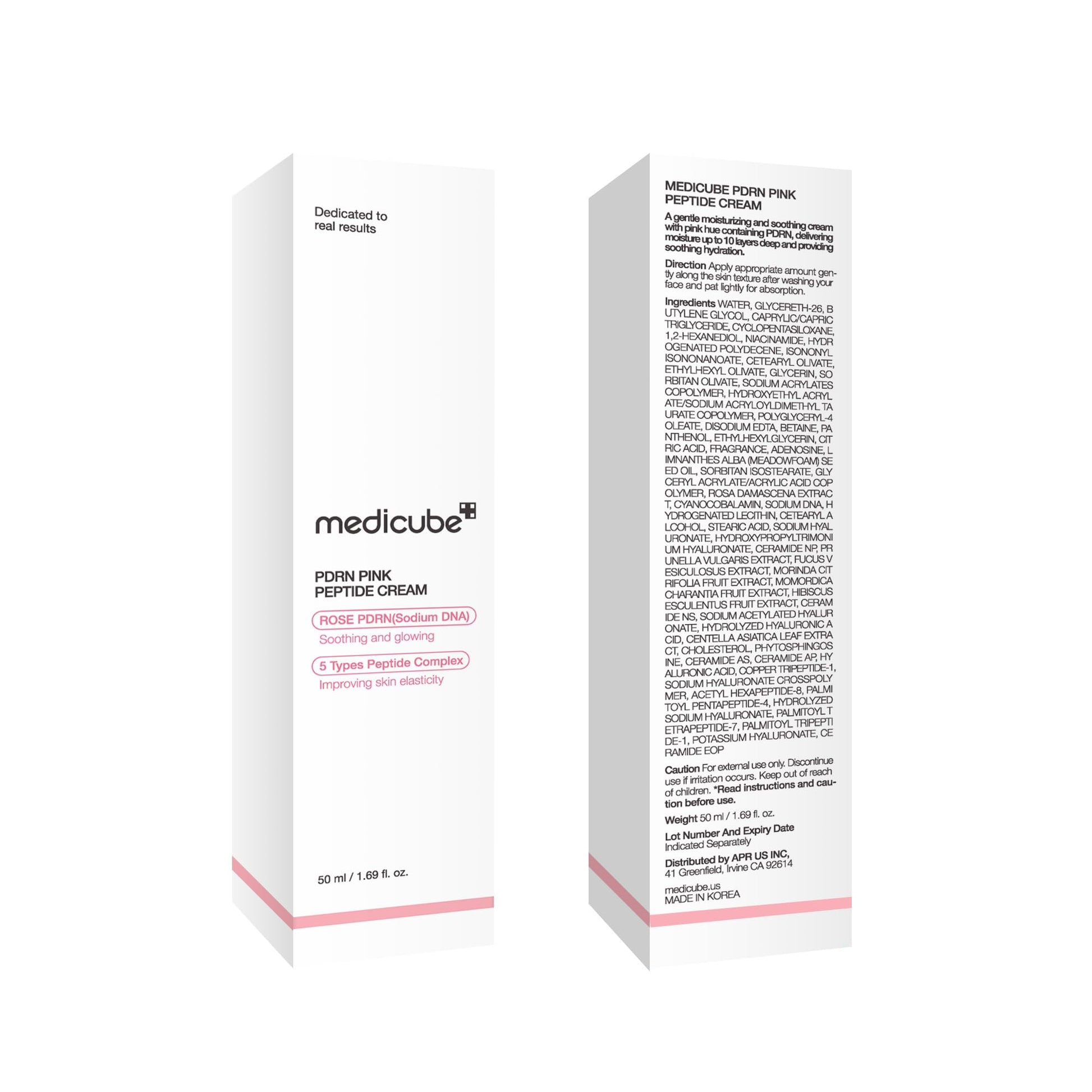 medicube PDRN Pink Hyaluronic Moisturizing Cream | Blemish Recovery, Relief & Hydrating Care | Restores Skin Elasticity & Glow medicube buy supplements canada