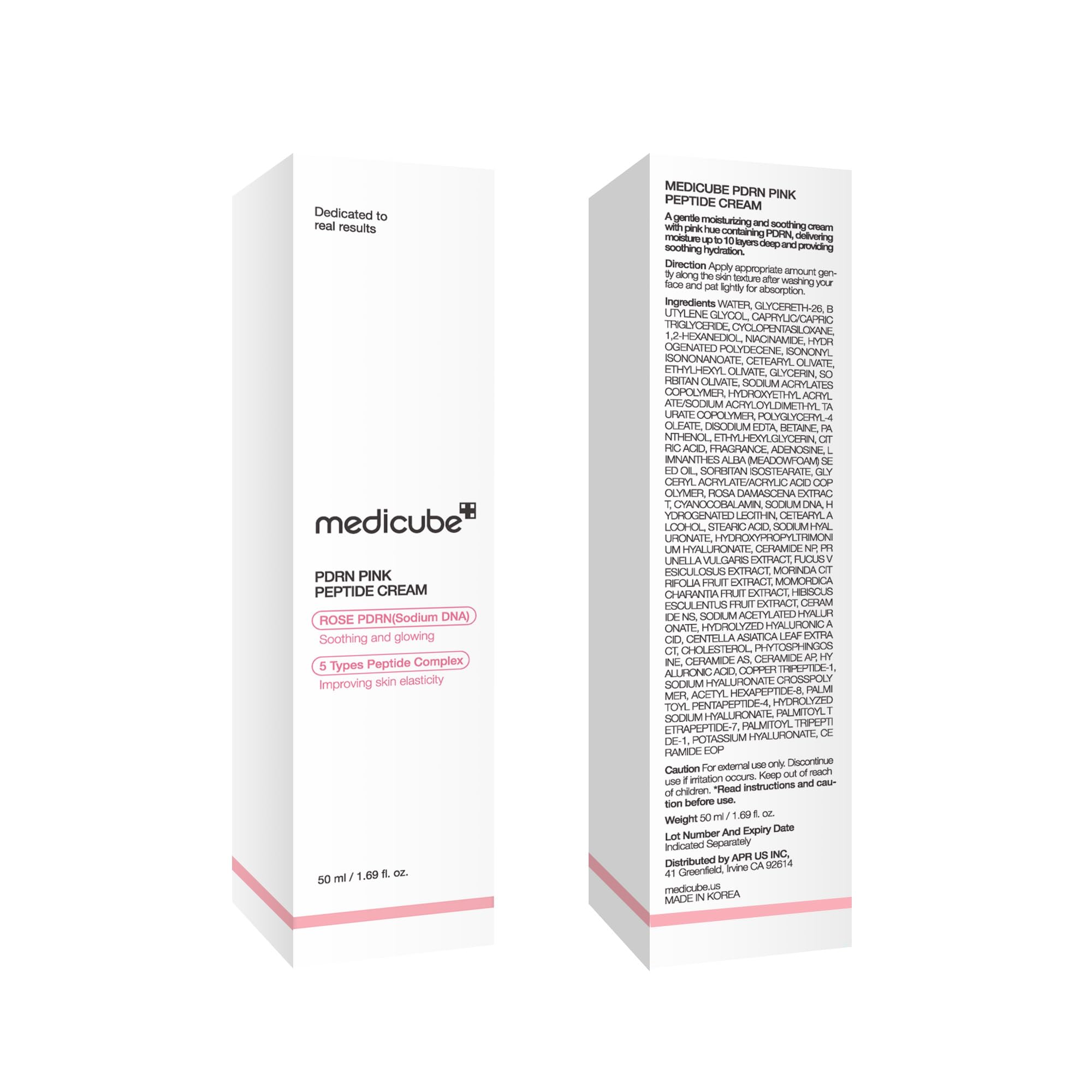 medicube PDRN Pink Hyaluronic Moisturizing Cream | Blemish Recovery, Relief & Hydrating Care | Restores Skin Elasticity & Glow medicube buy supplements canada