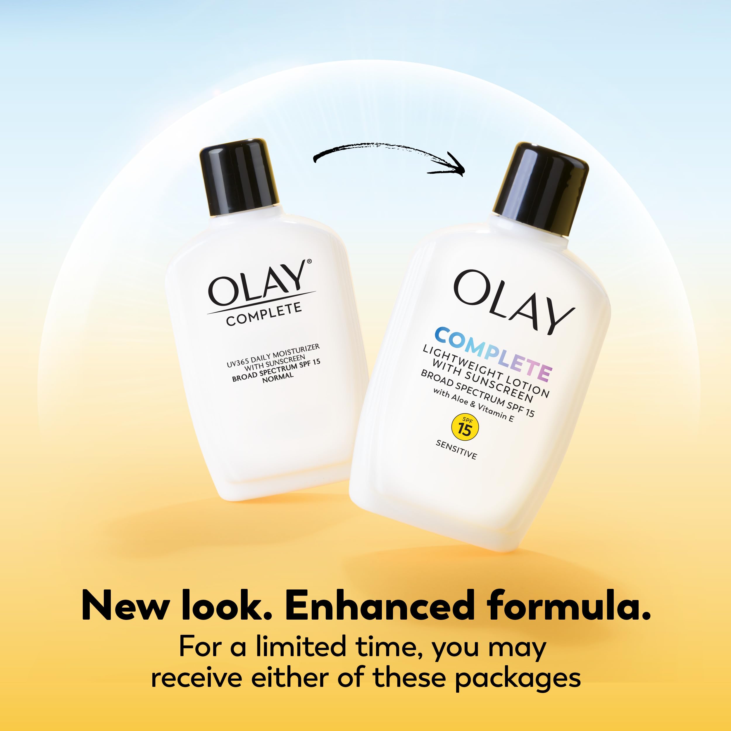 Olay Face Moisturizer, Complete All Day Moisturizer With Sunscreen Broad Spectrum SPF 15 - Sensitive, 4 fl. Oz, 1 unit Olay buy supplements canada