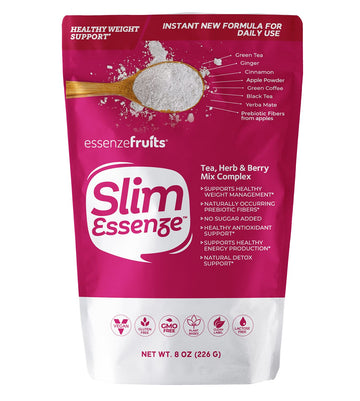 Slim Essenze Instant Berry Tea, Herb & Berry Mix Detox Tea Powder - Drink Hot or Cold Essenzefruits buy supplements canada