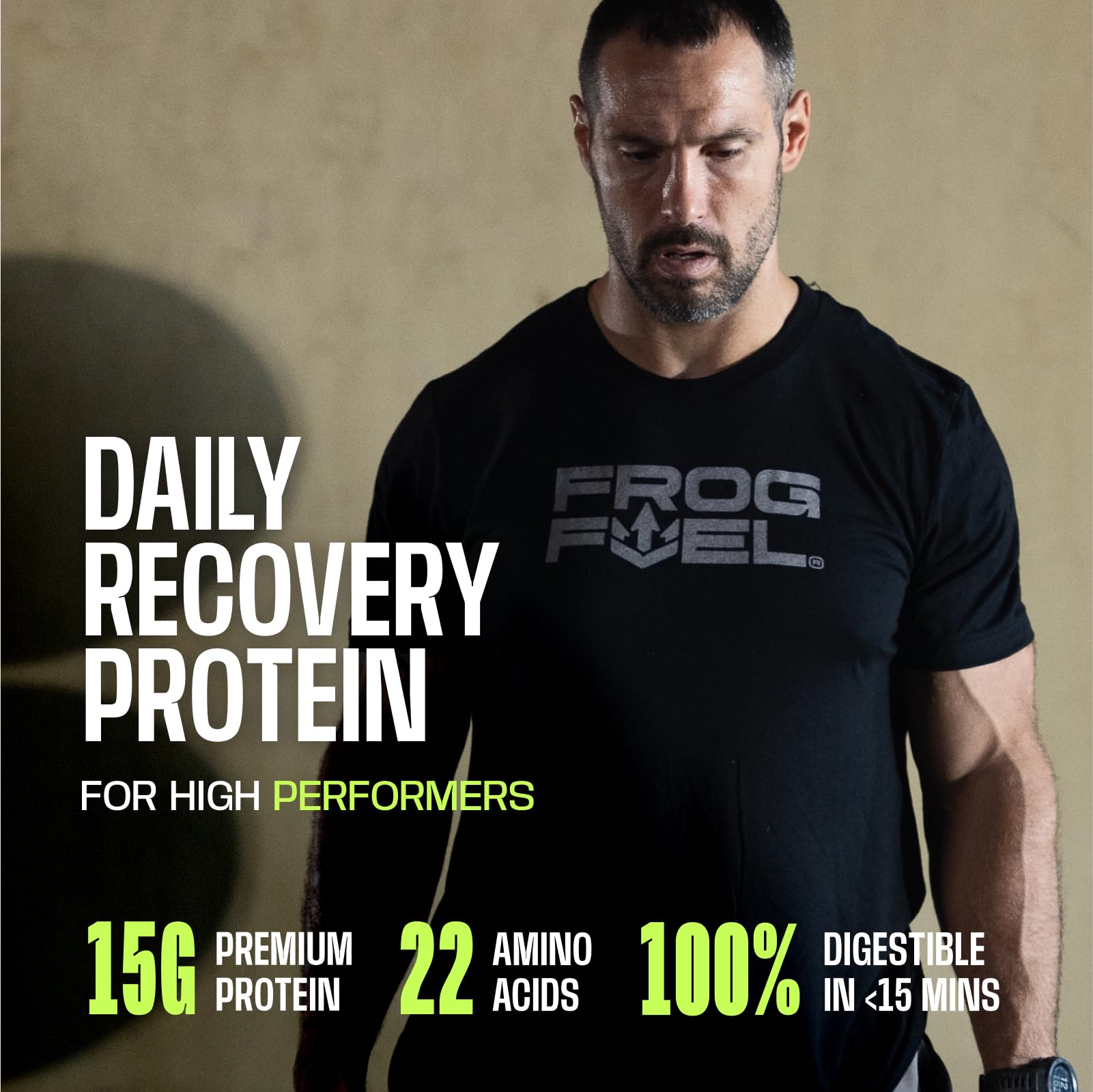 Frog Fuel Power Regular Complete Liquid Protein Shot, 15g, Nano Hydrolyzed & Grass Fed Collagen, Post Workout, Gluten Free, Fat & Sugar Free Frog Fuel buy supplements canada