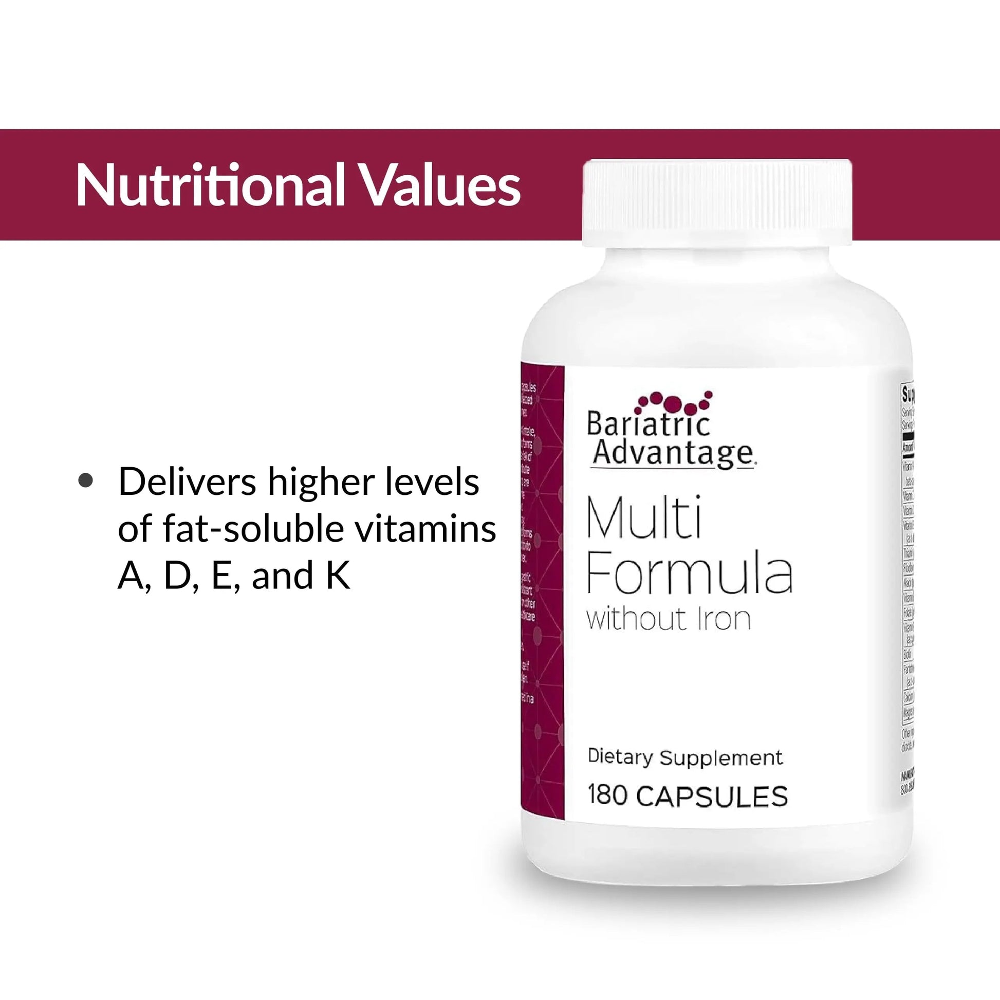 Bariatric Advantage Multi Formula without Iron, High Potency Daily Multivitamin for Bariatric Surgery Patients Bariatric Advantage buy supplements canada