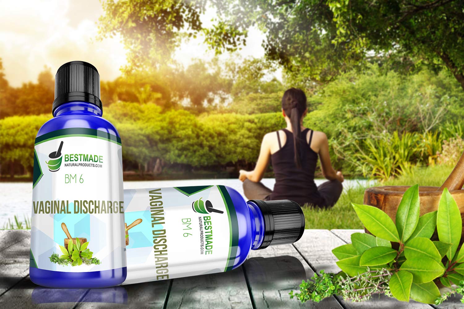 Vaginal Discharge BM6 - Natural Remedy for Leucorrhea, Unusual Vaginal Discharge & Odor, Helps Relieve Bestmade Naturalproducts.com buy supplements canada