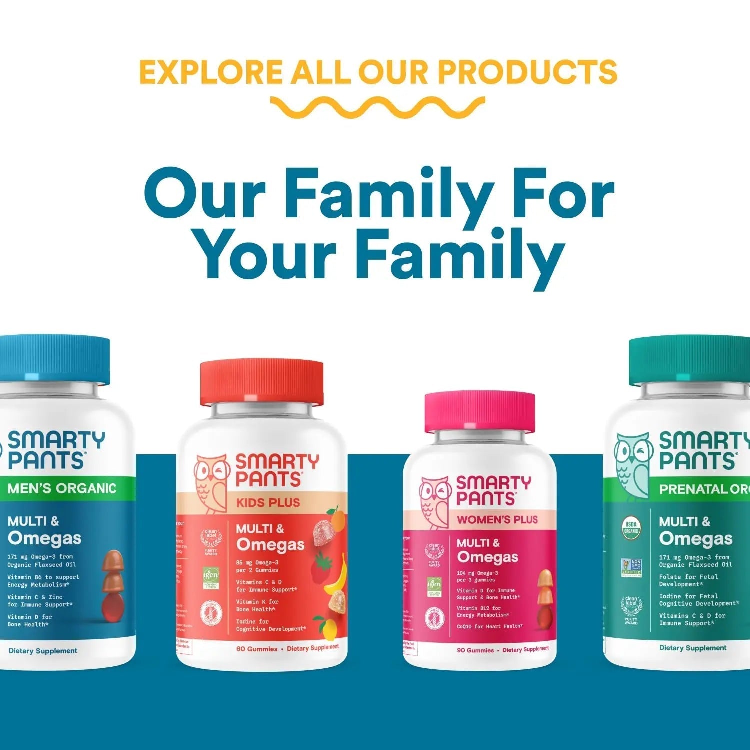 SmartyPants Multivitamin for Men, Organic Gummies: Probiotics, CoQ10, Methylfolate, Omega 3 (ALA), Vitamin D3, C, Vitamin B12 SmartyPants buy supplements canada