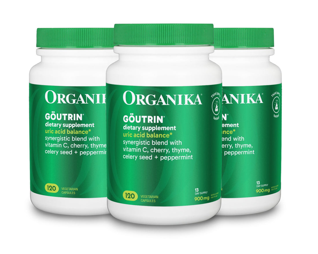Organika Goutrin Supplement - 120ct, Pack of 3 Organika buy supplements canada