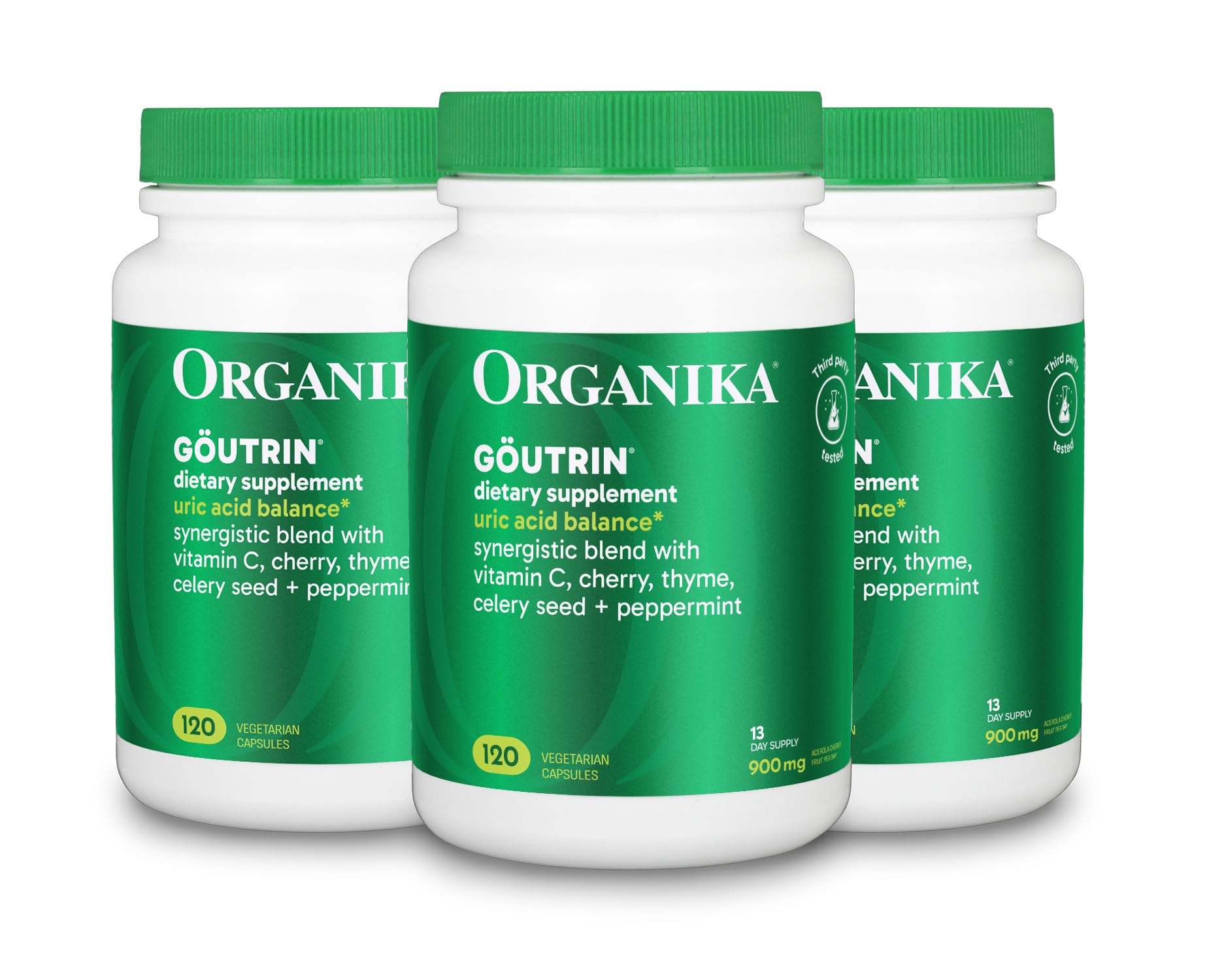 Organika Goutrin Supplement - 120ct, Pack of 3 Organika buy supplements canada