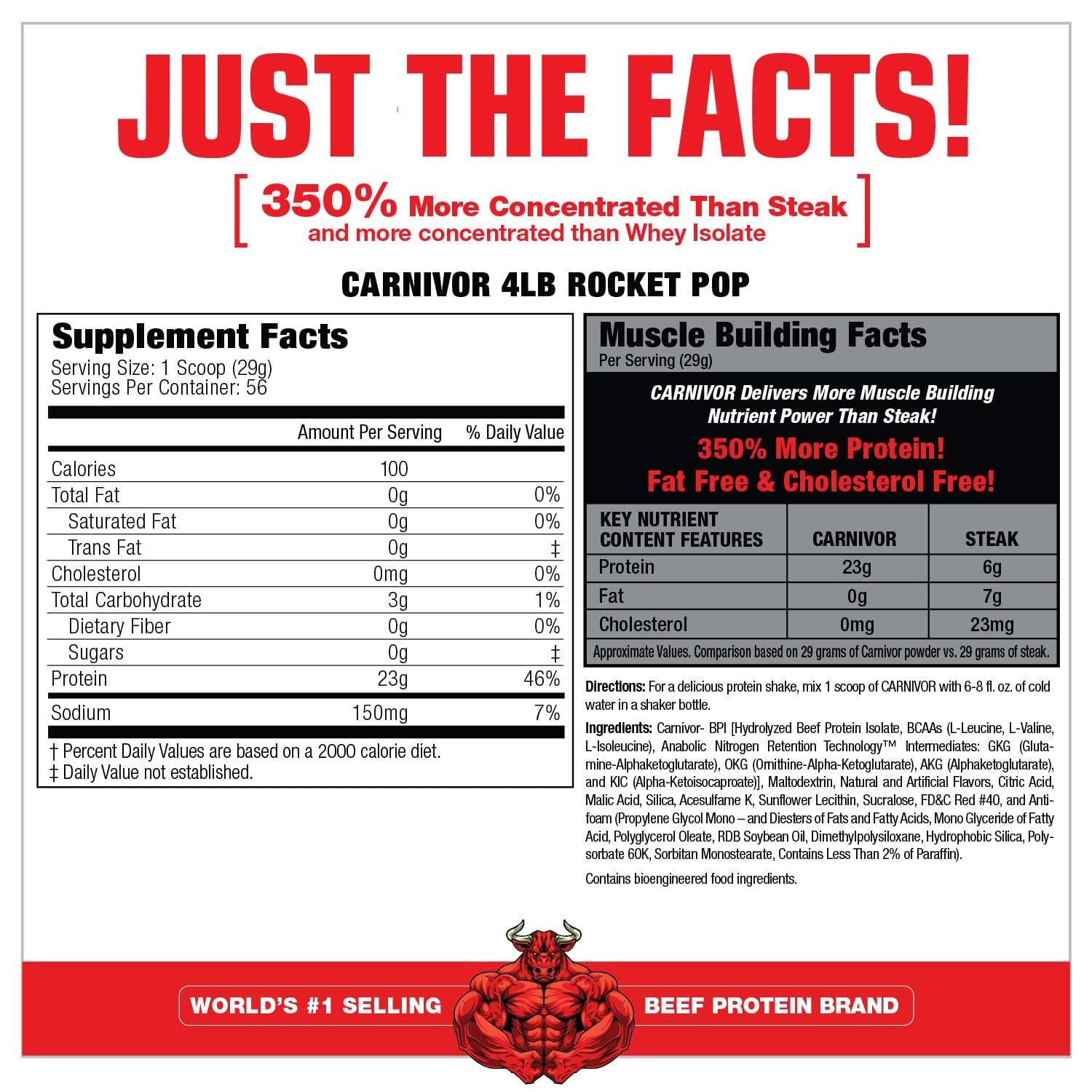 MuscleMeds CARNIVOR Beef Protein Isolate Powder, Muscle Building, Recovery, Lactose MuscleMeds buy supplements canada
