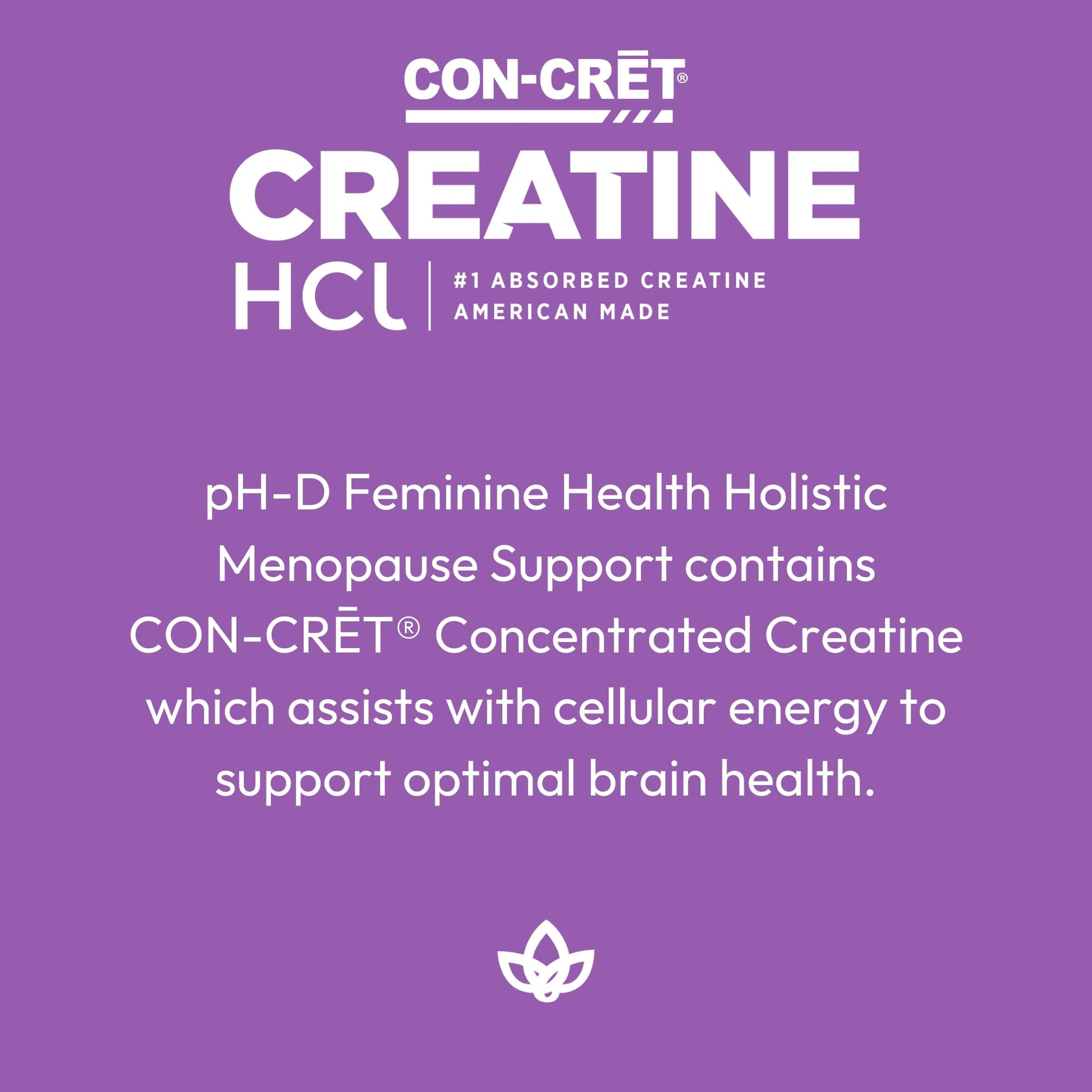 pH-D Feminine Health - Holistic Menopause Support - Oral Supplement with CON-CRET Concentrated Creatine pH-D Feminine Health Support buy supplements canada