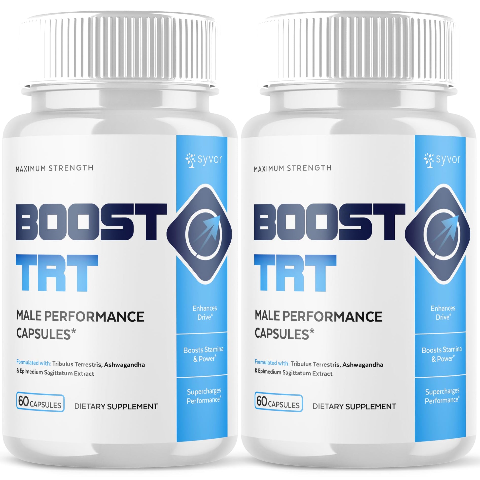 (2 Pack) Boost TRT Capsules, Official BoostTRT Capsules with All Natural Ingredients, Advanced Health & Wellness Support Formula with Max Strength Premium Active Lifestyle Vitamins (120 Capsules) Syvor buy supplements canada
