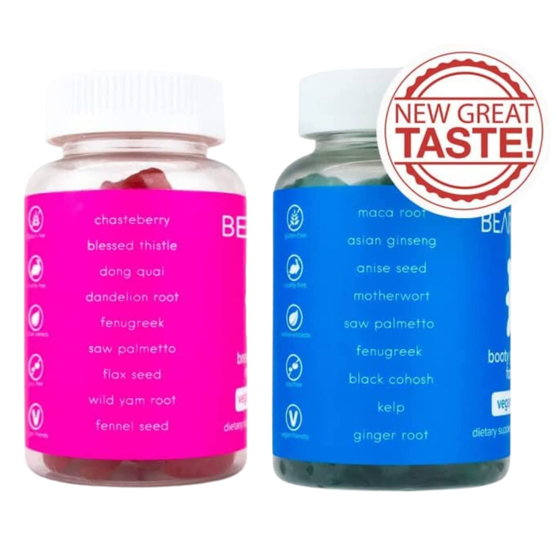 BEARVANA Gummies Combo Pack - Chest and Bum Gummies - Workout Aid - Women’s BEARVANA buy supplements canada