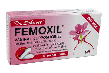 DR. SCHAVIT FEMOXIL Vaginal Suppositories - Natural Plant-Based Formula for The Treatment of Bacterial DR. SCHAVIT buy supplements canada