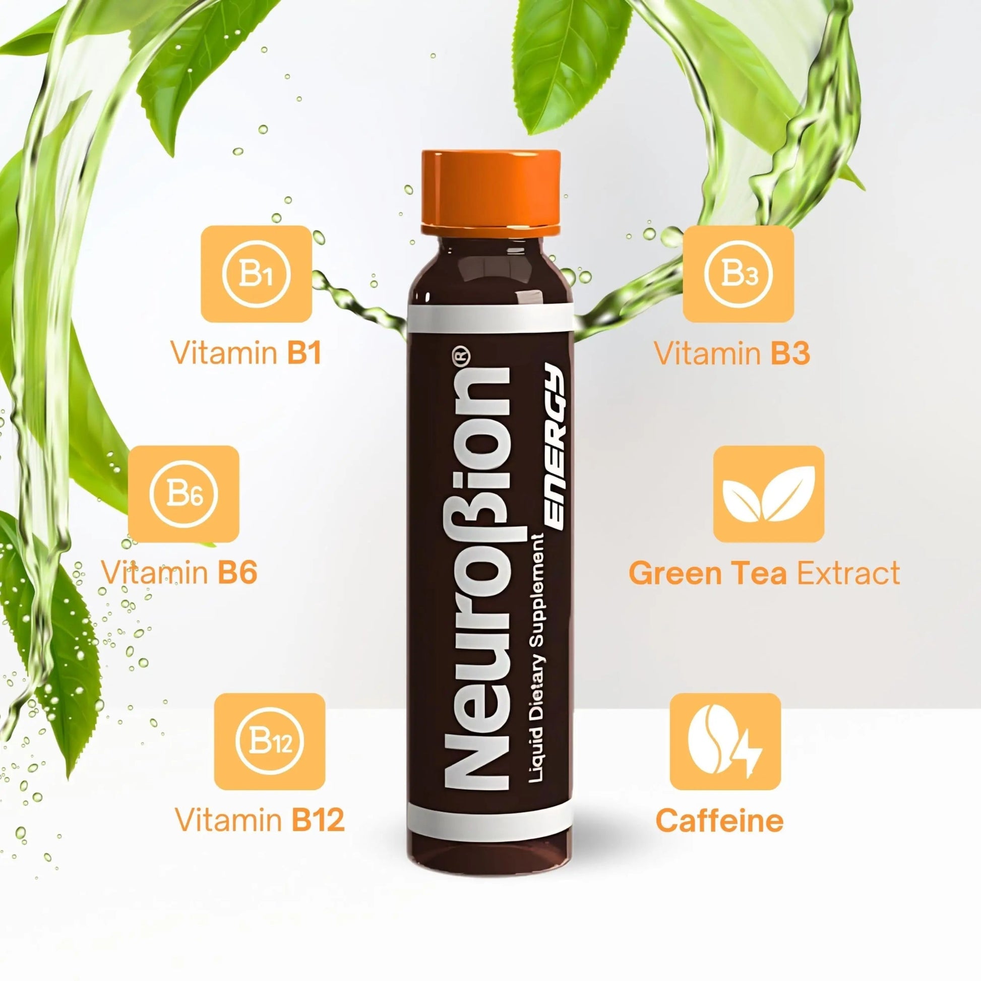 Neurobion Energy Liquid Dietary Supplement Multivitamins + Enegy Blend 10 vials x 250 ml Neurobion buy supplements canada