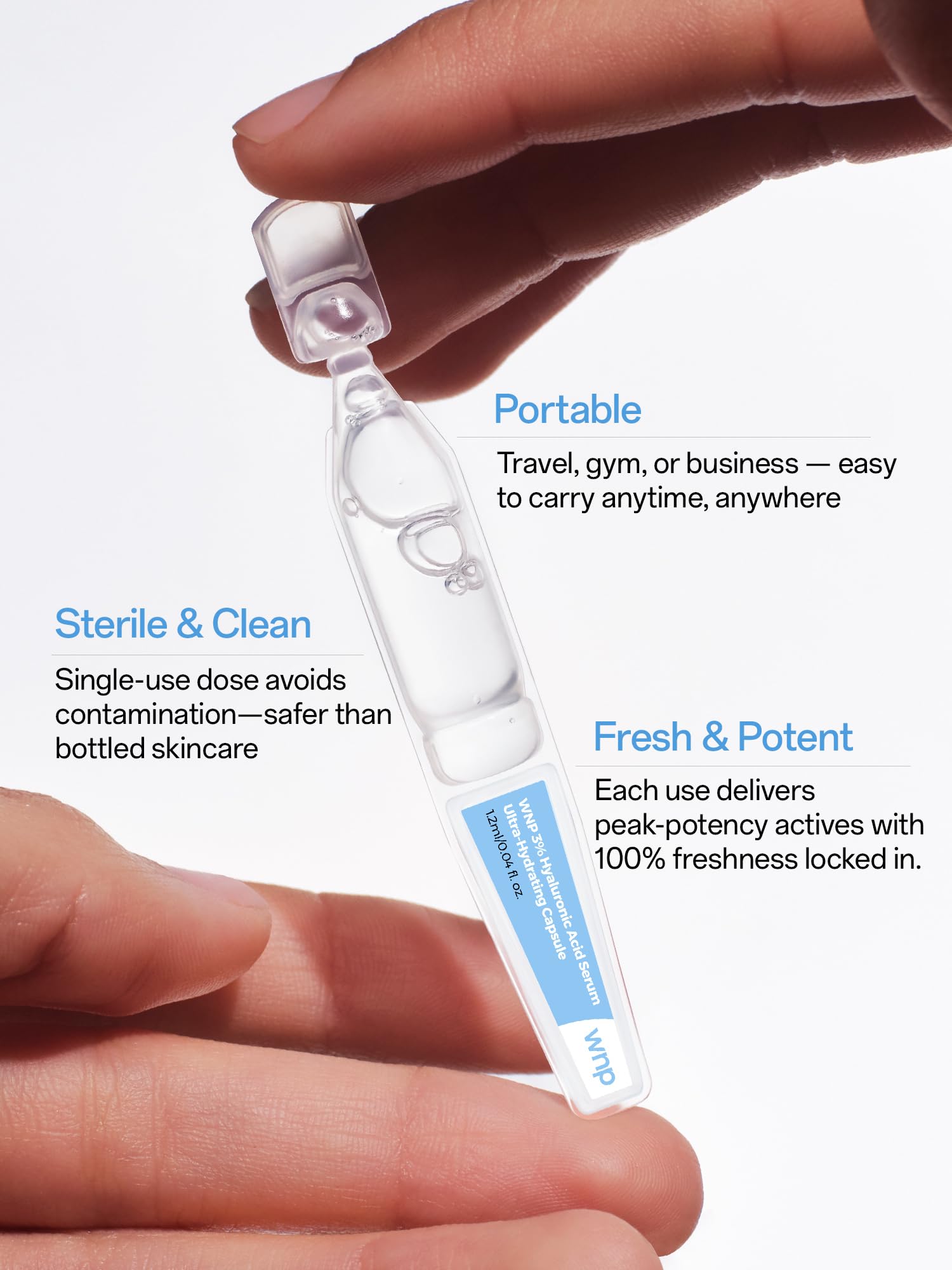 WNP Hyaluronic Acid Serum 3% for Face with 4D Multi-Layer Hydration | Ultra Hydrating Anti-Aging Serum | Moisturizer for Dry & Sensitive Skin WNP buy supplements canada