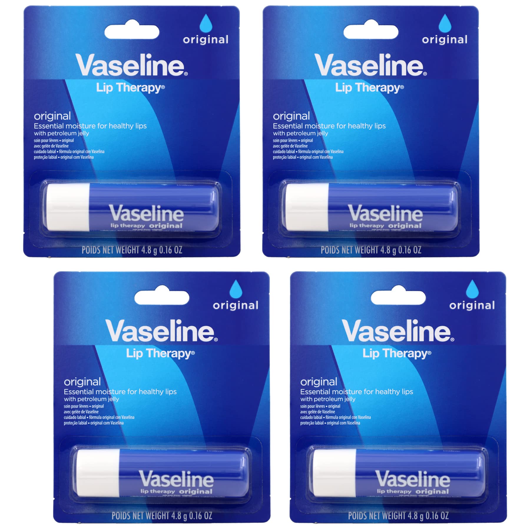 Vaseline Lip Therapy Care Original, Fast-Acting Nourishment, Ideal for Chapped, Dry, Cracked, or Damaged Lips Vaseline buy supplements canada