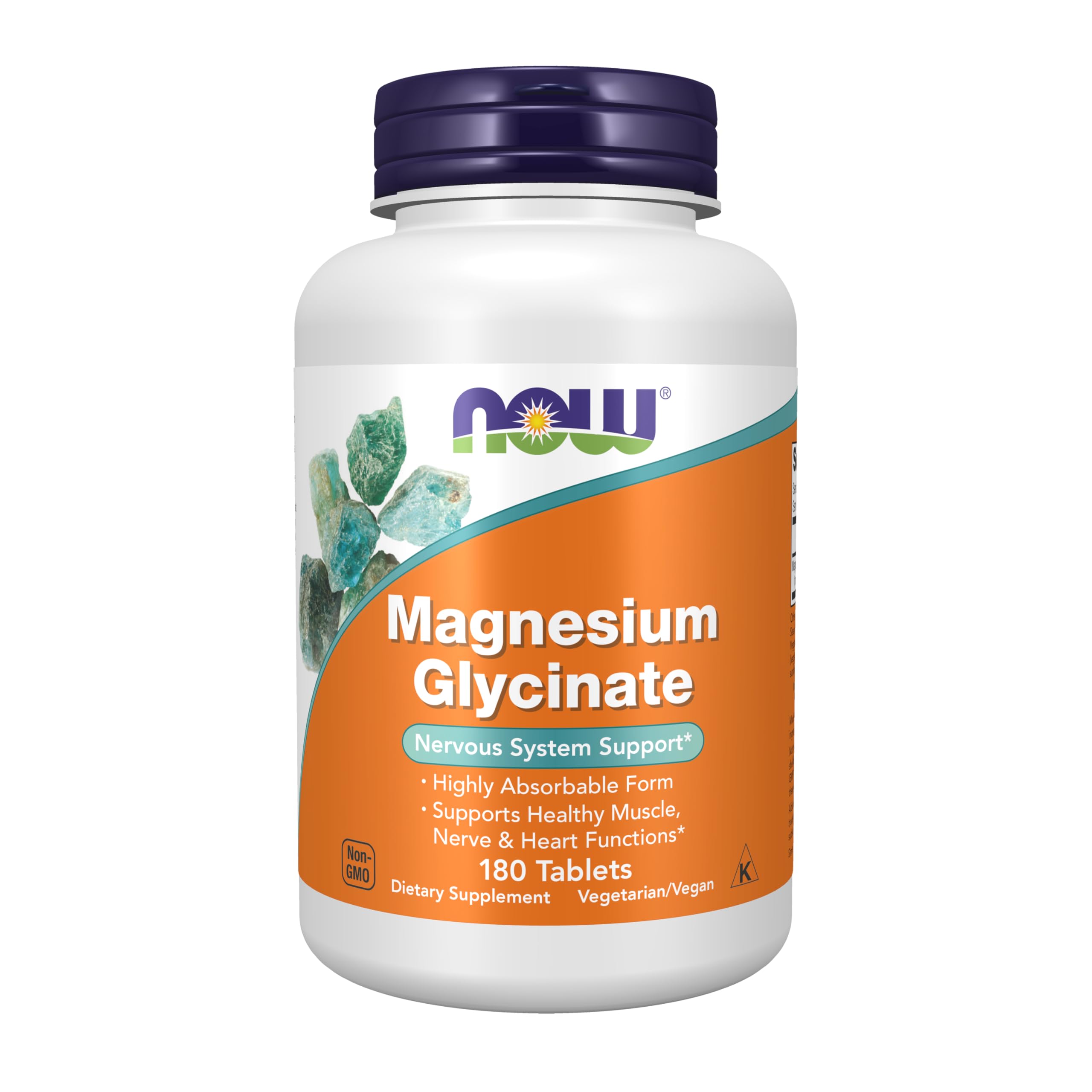 NOW Foods Supplements, Magnesium Glycinate 100 mg, Highly Absorbable Form, 180 Tablets NOW Foods buy supplements canada