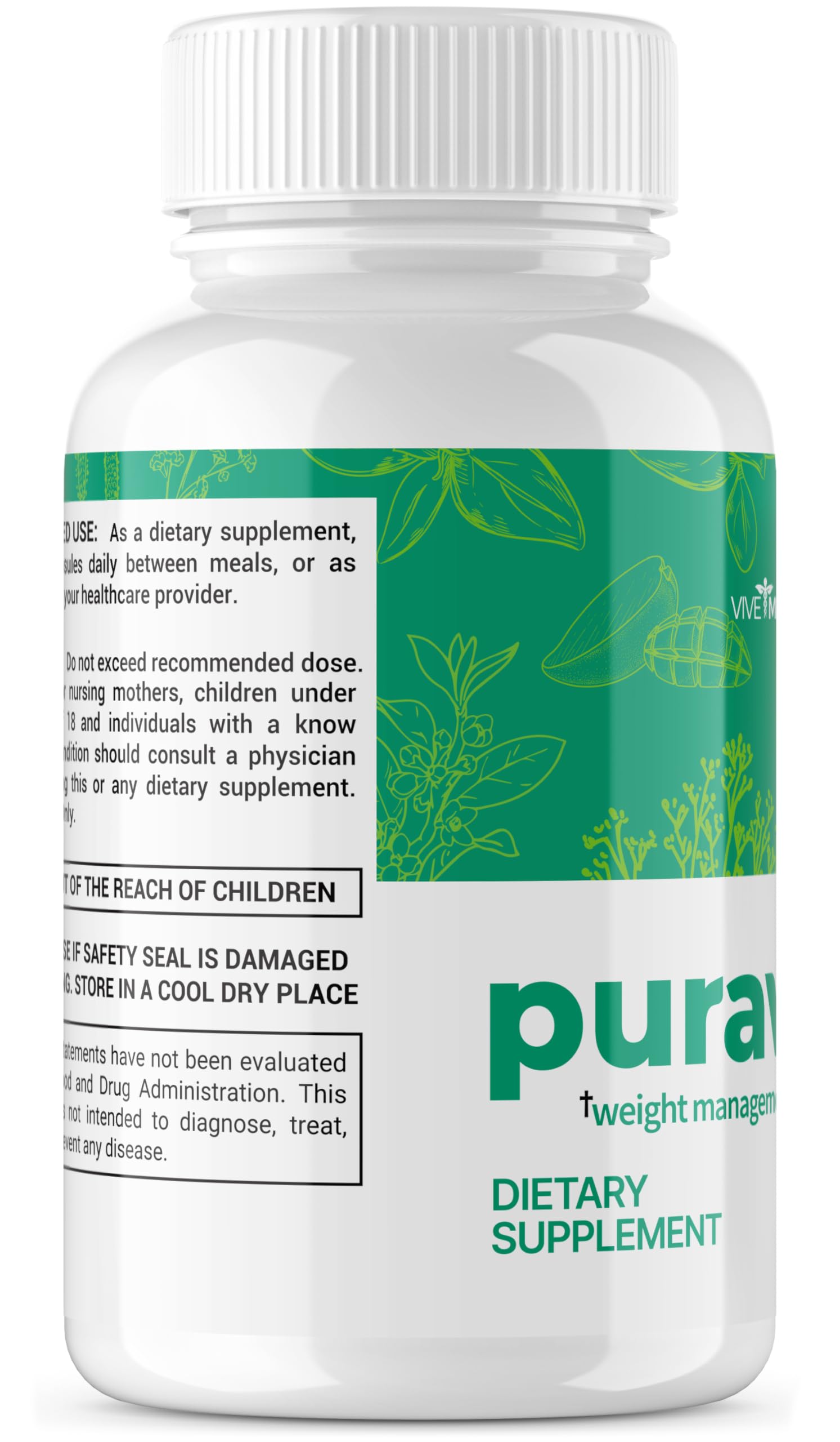 VIVE MD Puravive Premium Weight Management Capsules - Advanced Formula with 60 Non VIVE MD buy supplements canada