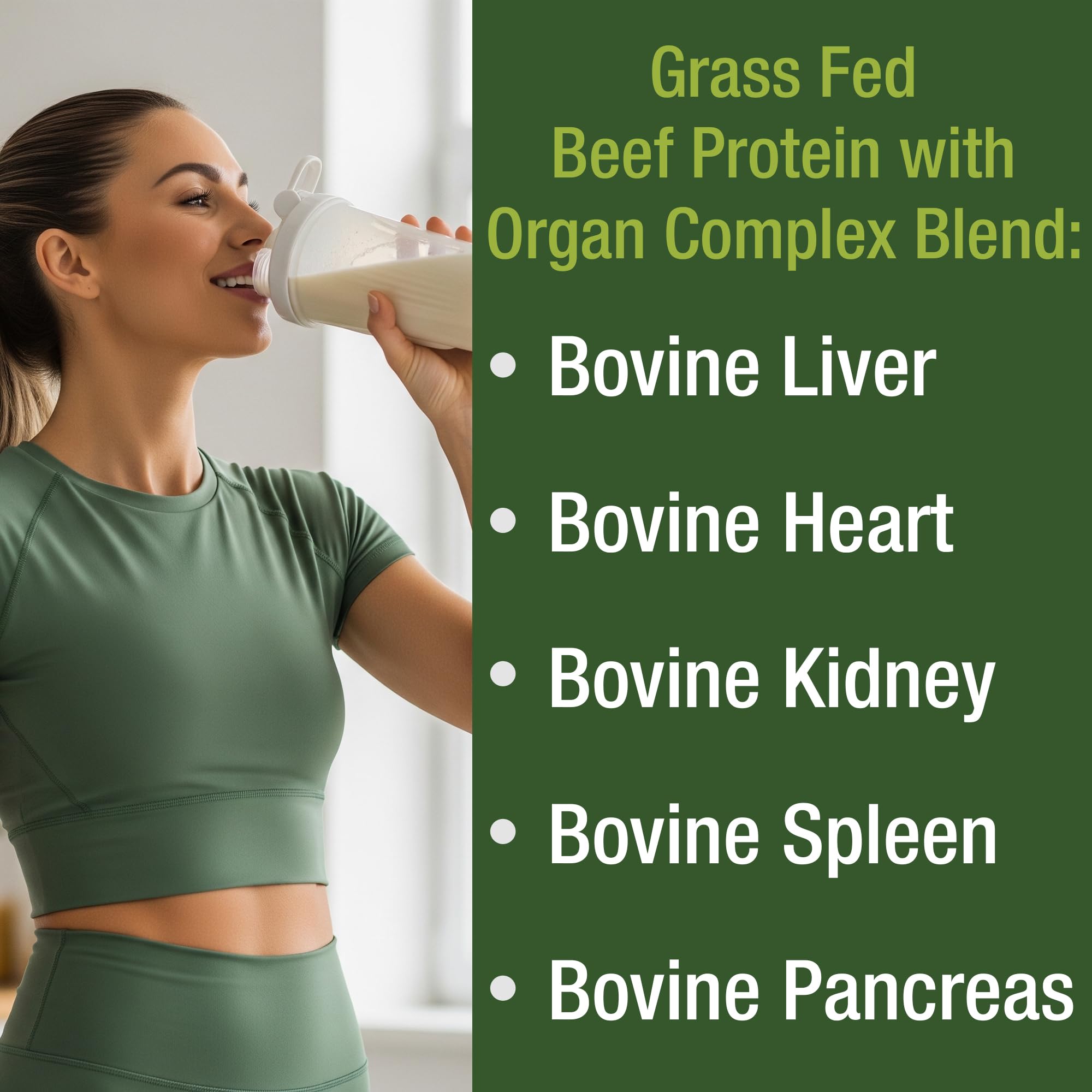 Grass Fed Beef Protein Powder + Organ Complex. Lactose Free Great Tasting Beef Protein Isolate. Animal Based Non Dairy No Whey Paleo Carnivore Supplement for Muscle Building. Vanilla Flavor Peak Performance buy supplements canada
