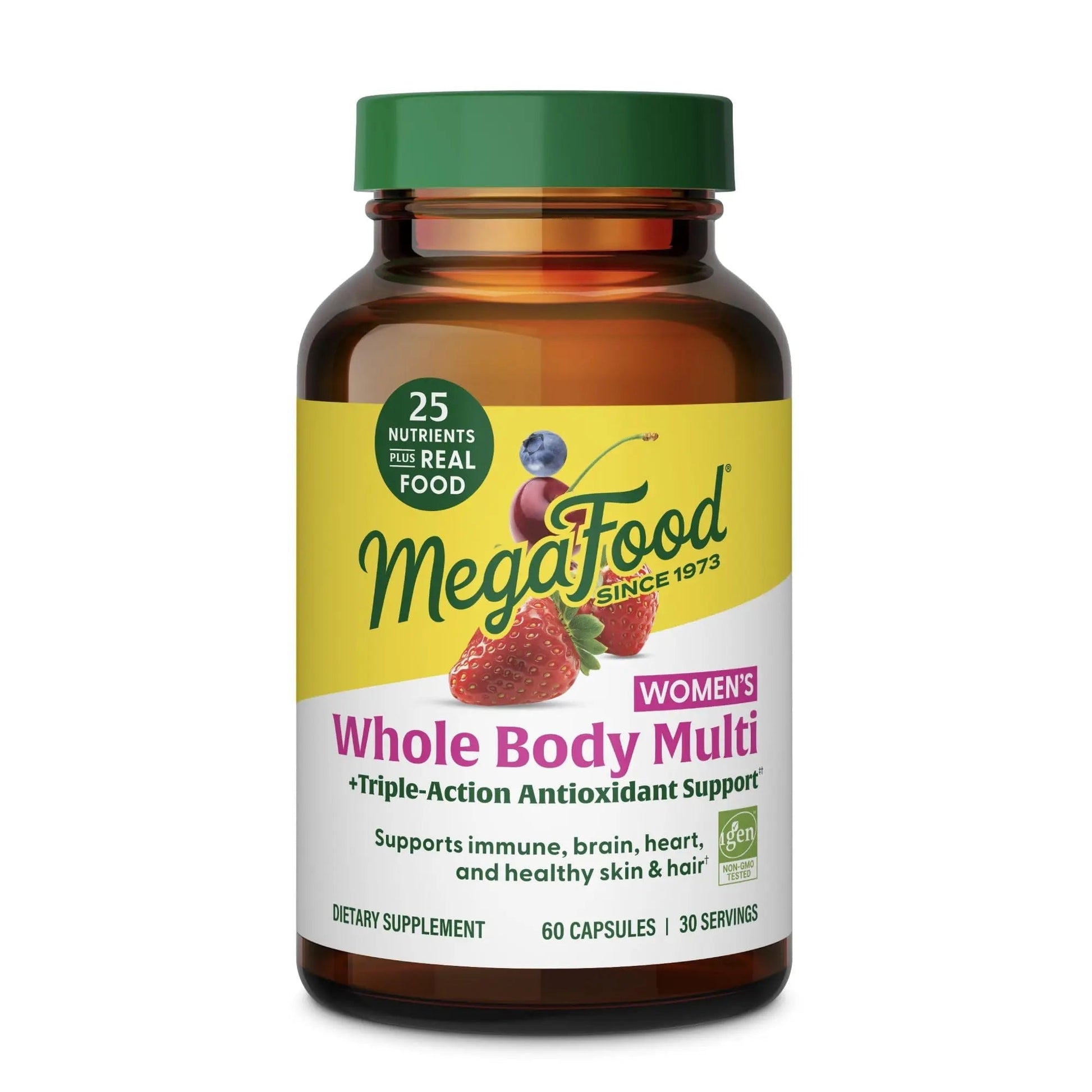 MegaFood Whole Body Womens Multivitamin - Multivitamin for Women - Vitamin D3 K2, Magnesium Citrate, Folate, Biotin, Iron MegaFood buy supplements canada
