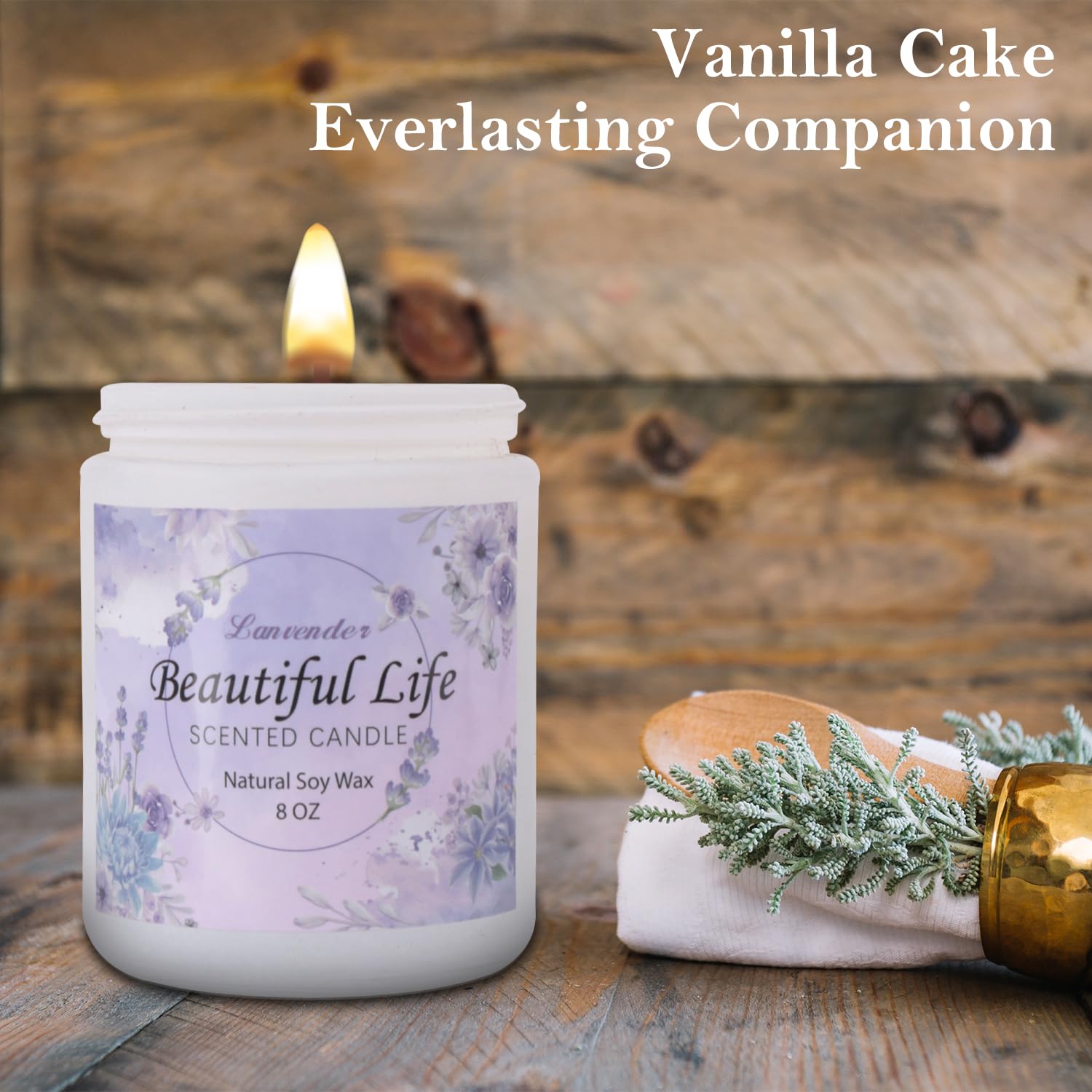 AMIDONSO Lavender Candles for Home Scented,8 oz Aromatherapy Candles Gift,45 Hour Long AMIDONSO buy supplements canada