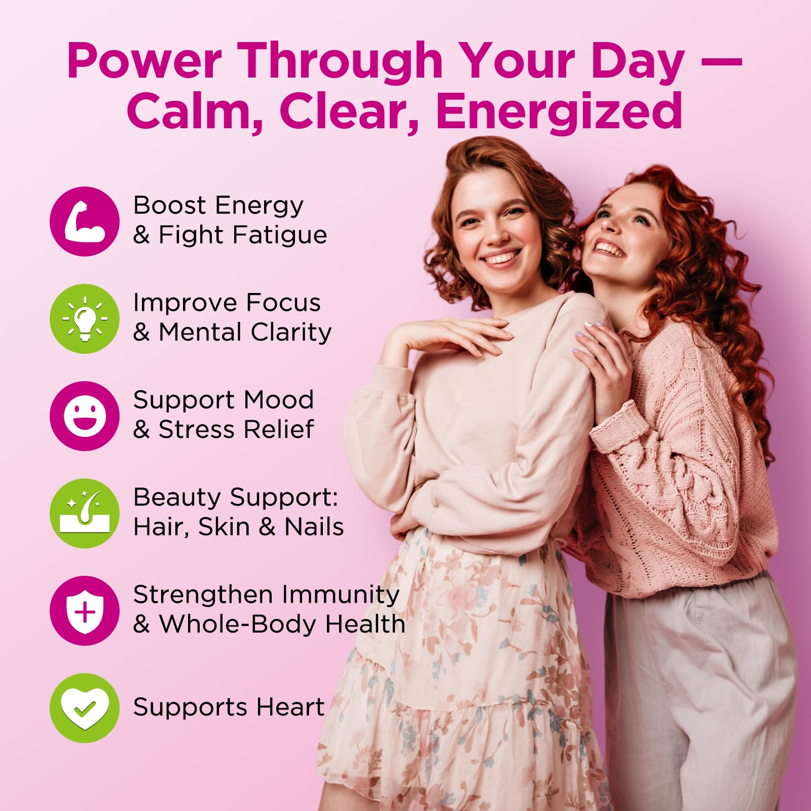 Vitamin B Complex Gummies for Women & Me, Vitamin B12, B1, B2, B3, B6, B7, B9 with Vitamin C, Zinc, Magnesium & CoQ10 for Energy, Brain, Nervous System & Mood, ReviNutra buy supplements canada