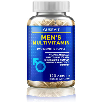 Gusevit 35-in-1 Men's Multivitamins for Immune Support, Stamina & Energy Boost | Men's Health Supplement with Vitamins & Antioxidants | Gusevit buy supplements canada