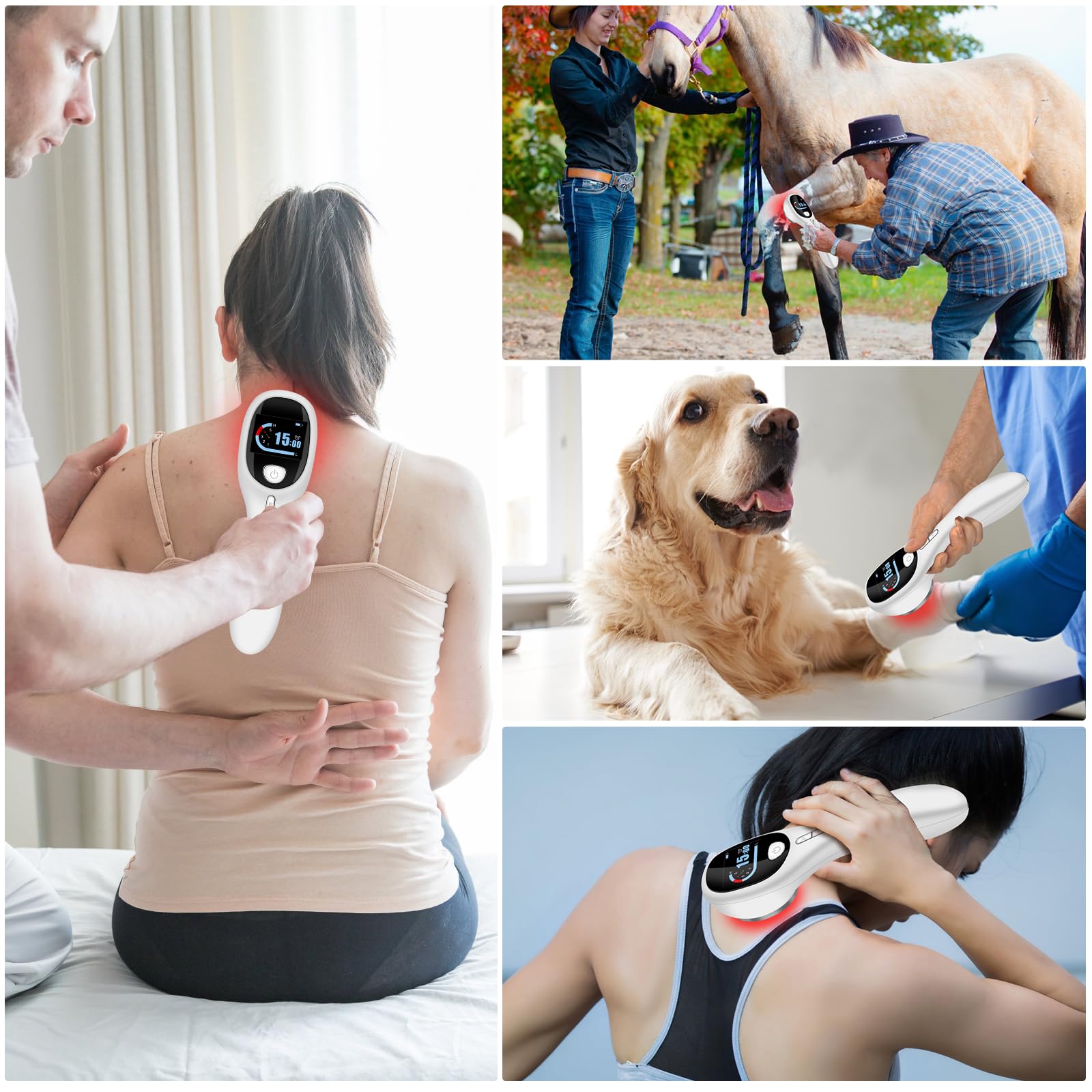 yofalo Cold Laser Human/Vet Device with LED Display Targets Joint and Muscles Directly yofalo buy supplements canada
